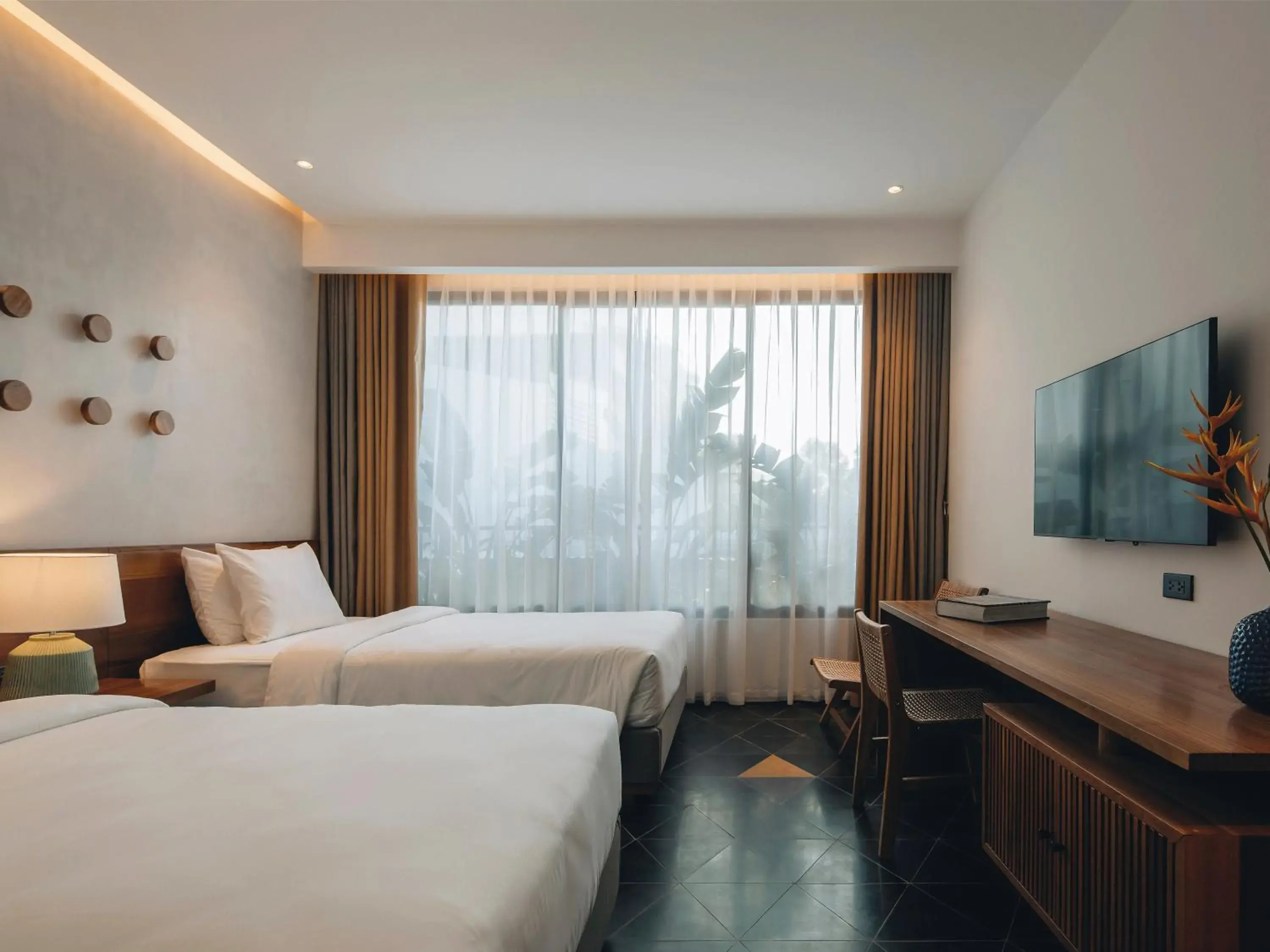 Superior Twin Room with City View in Le Mint Hotel Quy Nhơn Superior Twin Room with City View in Le Mint Hotel Quy Nhơn