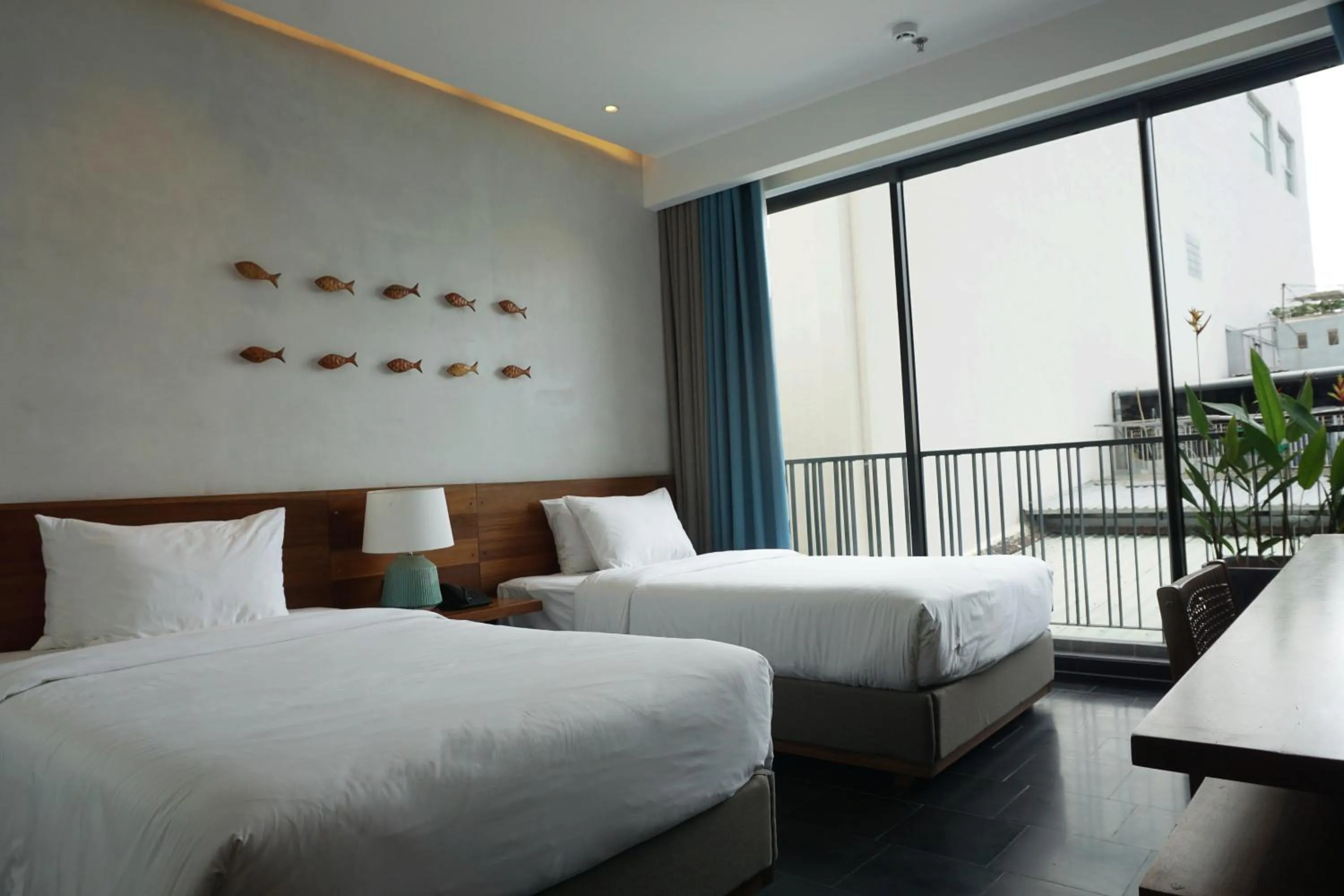 Bed in Le Mint Hotel Quy Nhơn
