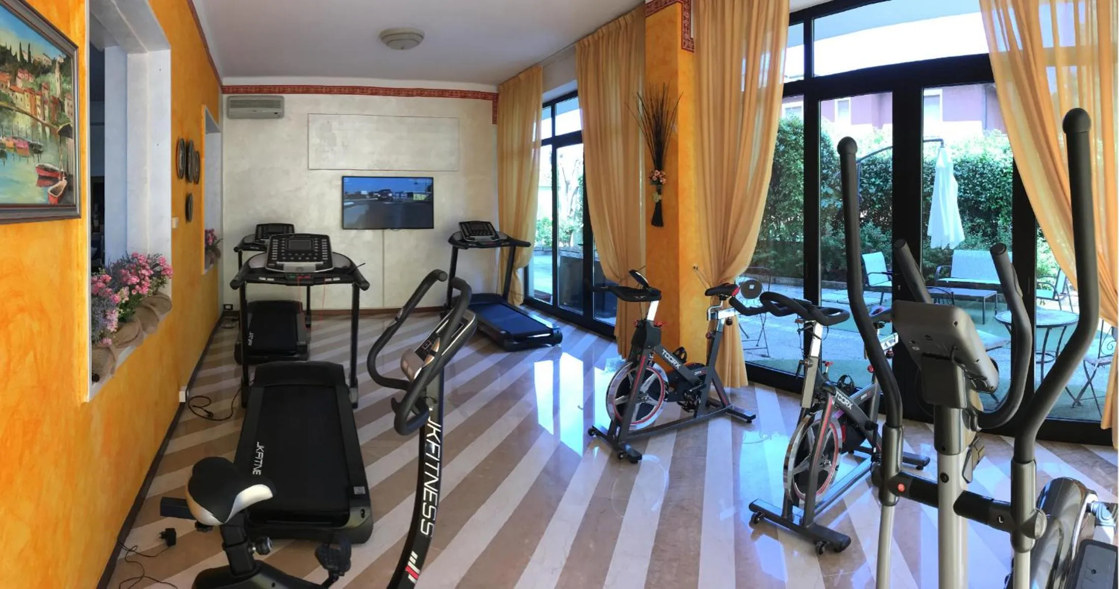 Fitness centre/facilities in Hotel Astoria