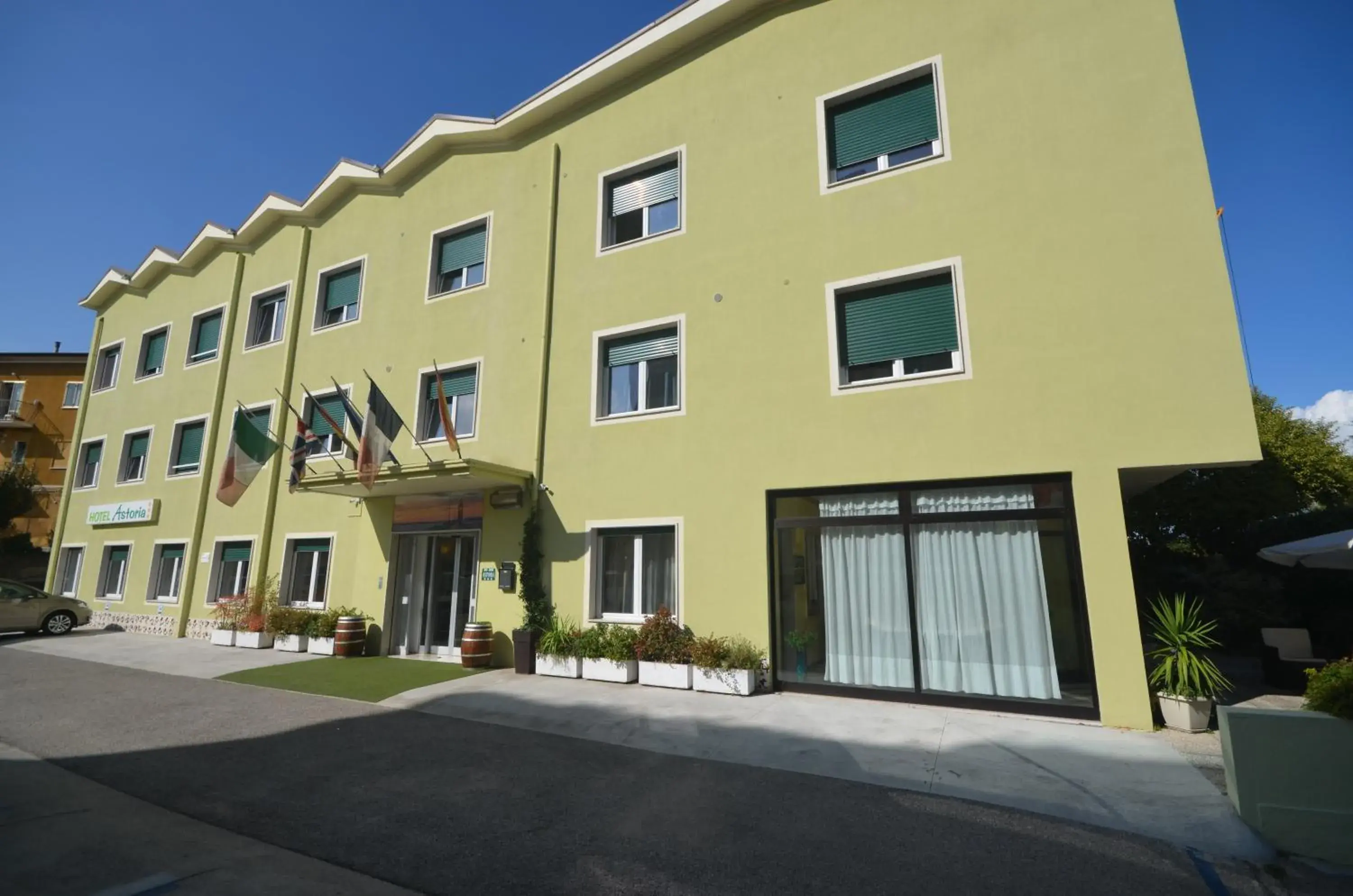 Property building in Hotel Astoria Property building in Hotel Astoria