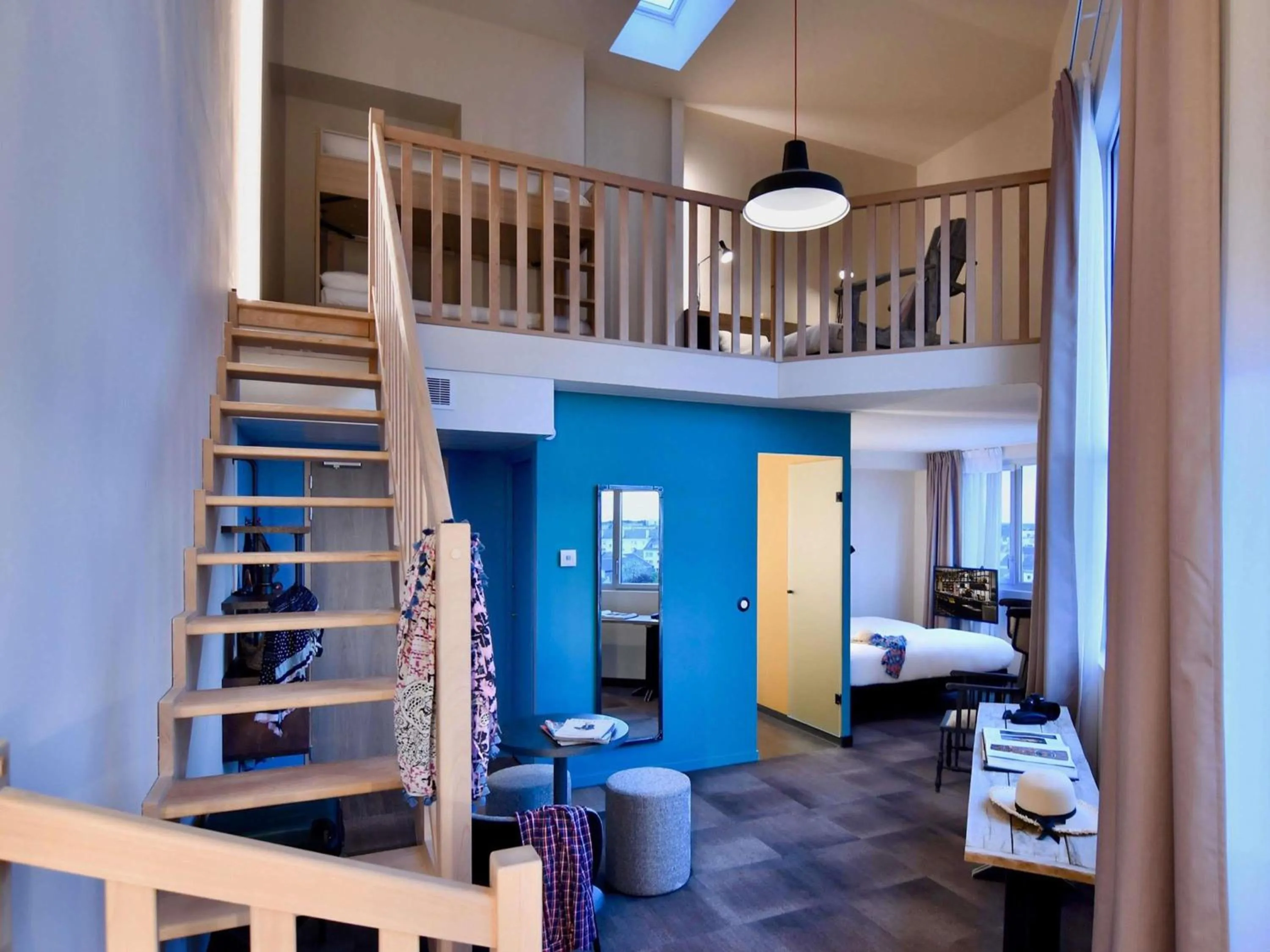 Bedroom in ibis Styles Saint Nazaire Centre Gare