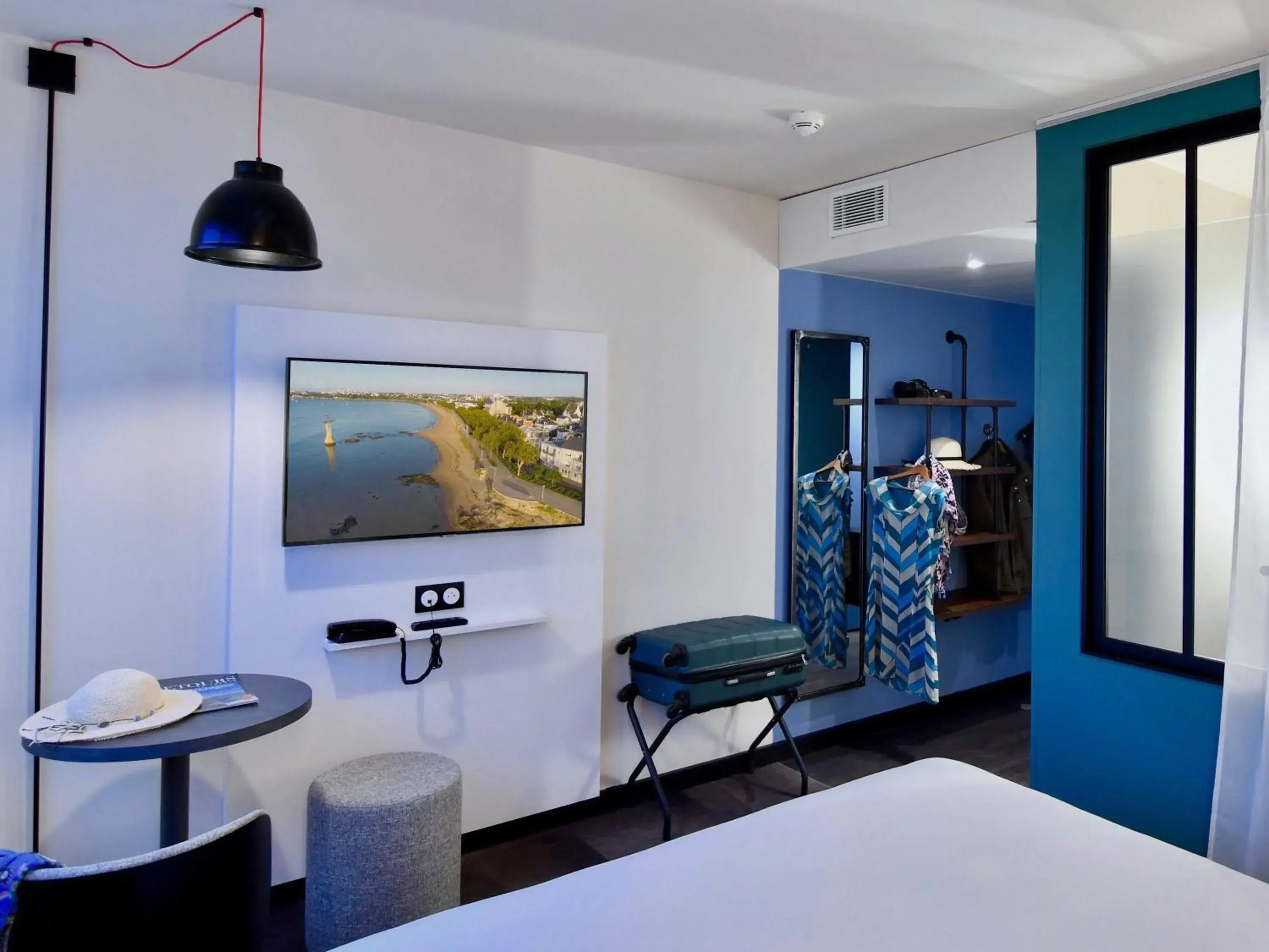 Bedroom, Bed in ibis Styles Saint Nazaire Centre Gare Bedroom, Bed in ibis Styles Saint Nazaire Centre Gare