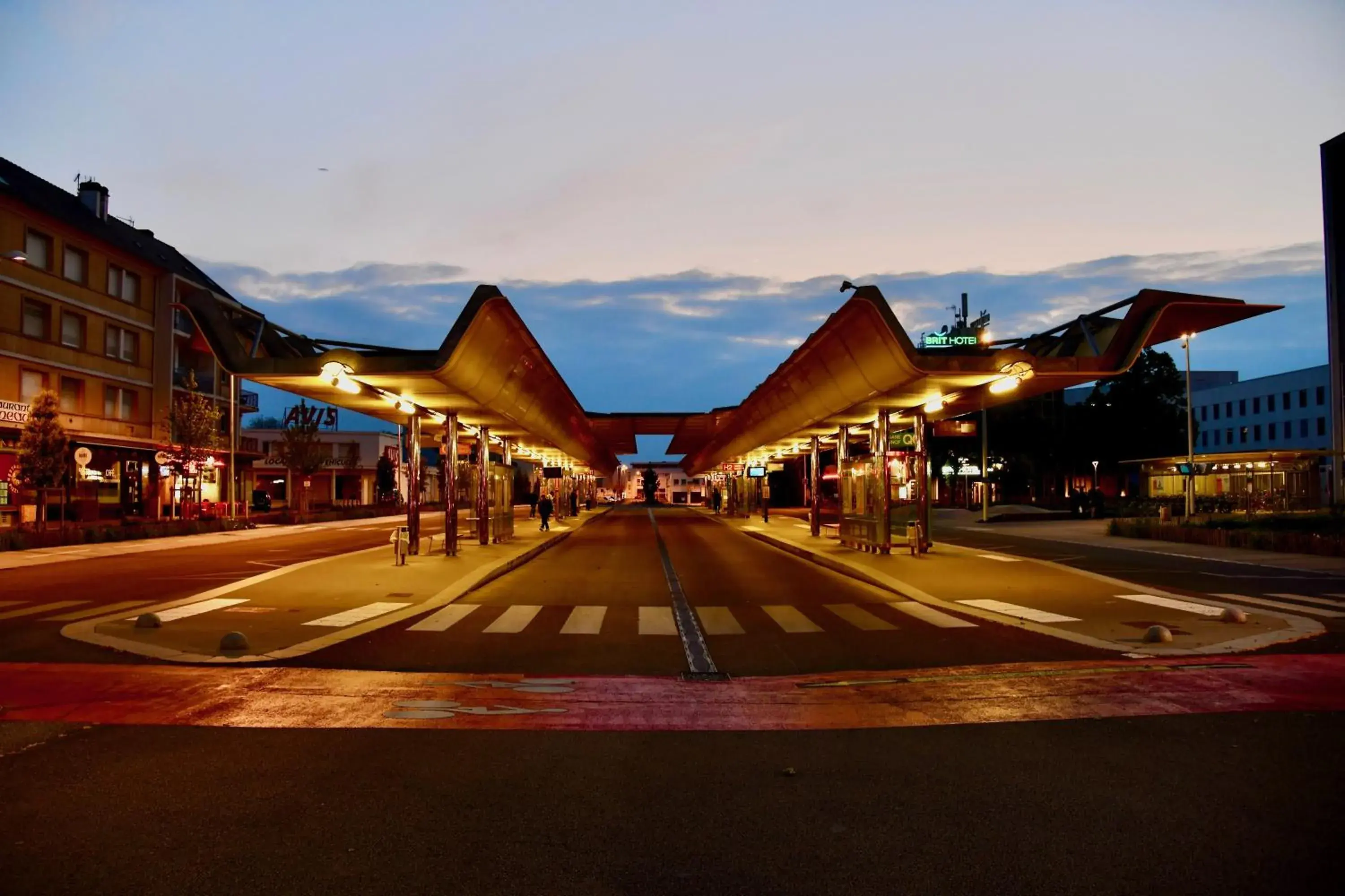 City view in ibis budget Saint Nazaire Centre Gare City view in ibis budget Saint Nazaire Centre Gare