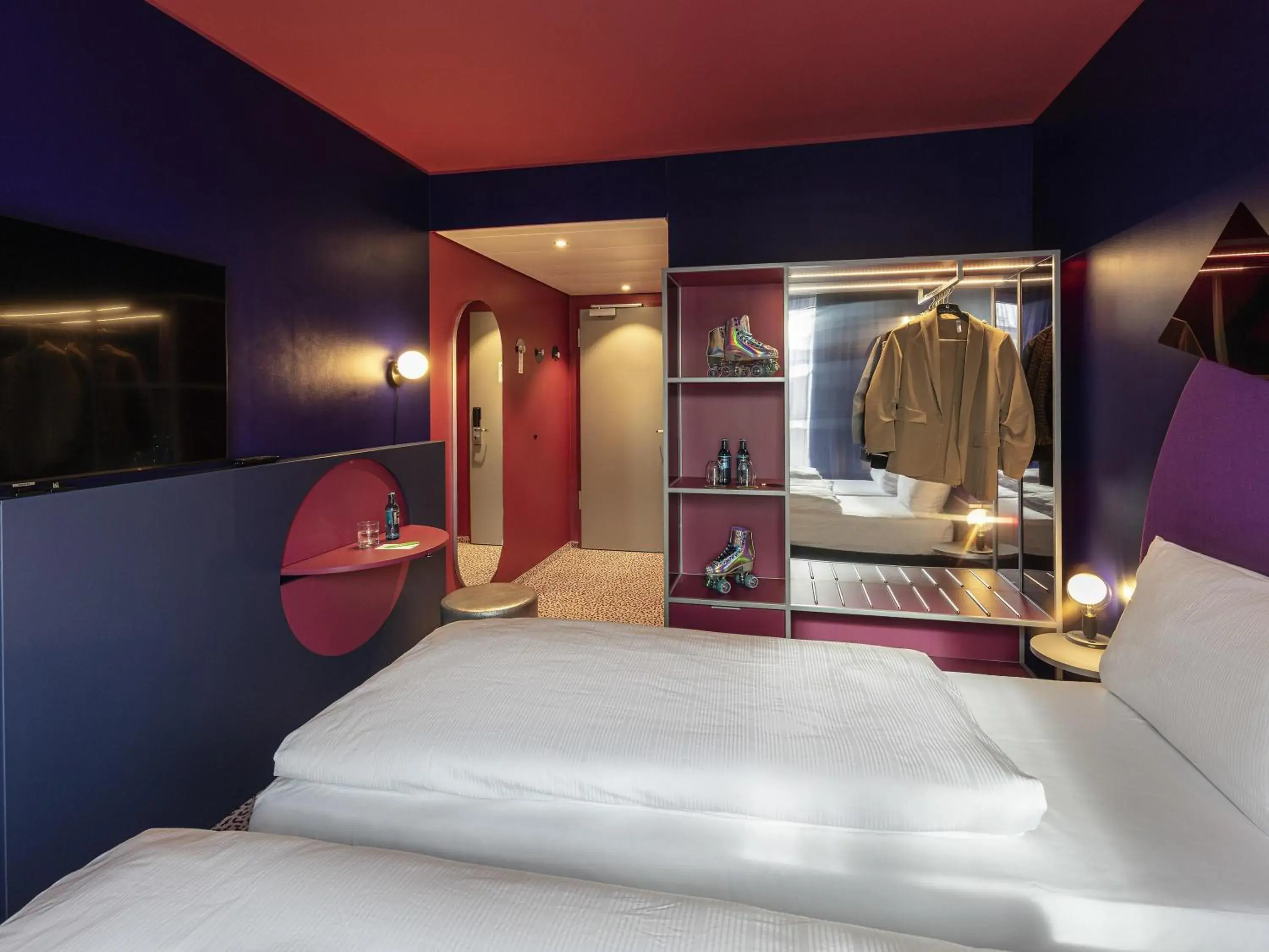 Bedroom, Bed in ibis Styles Muenchen Perlach Bedroom, Bed in ibis Styles Muenchen Perlach