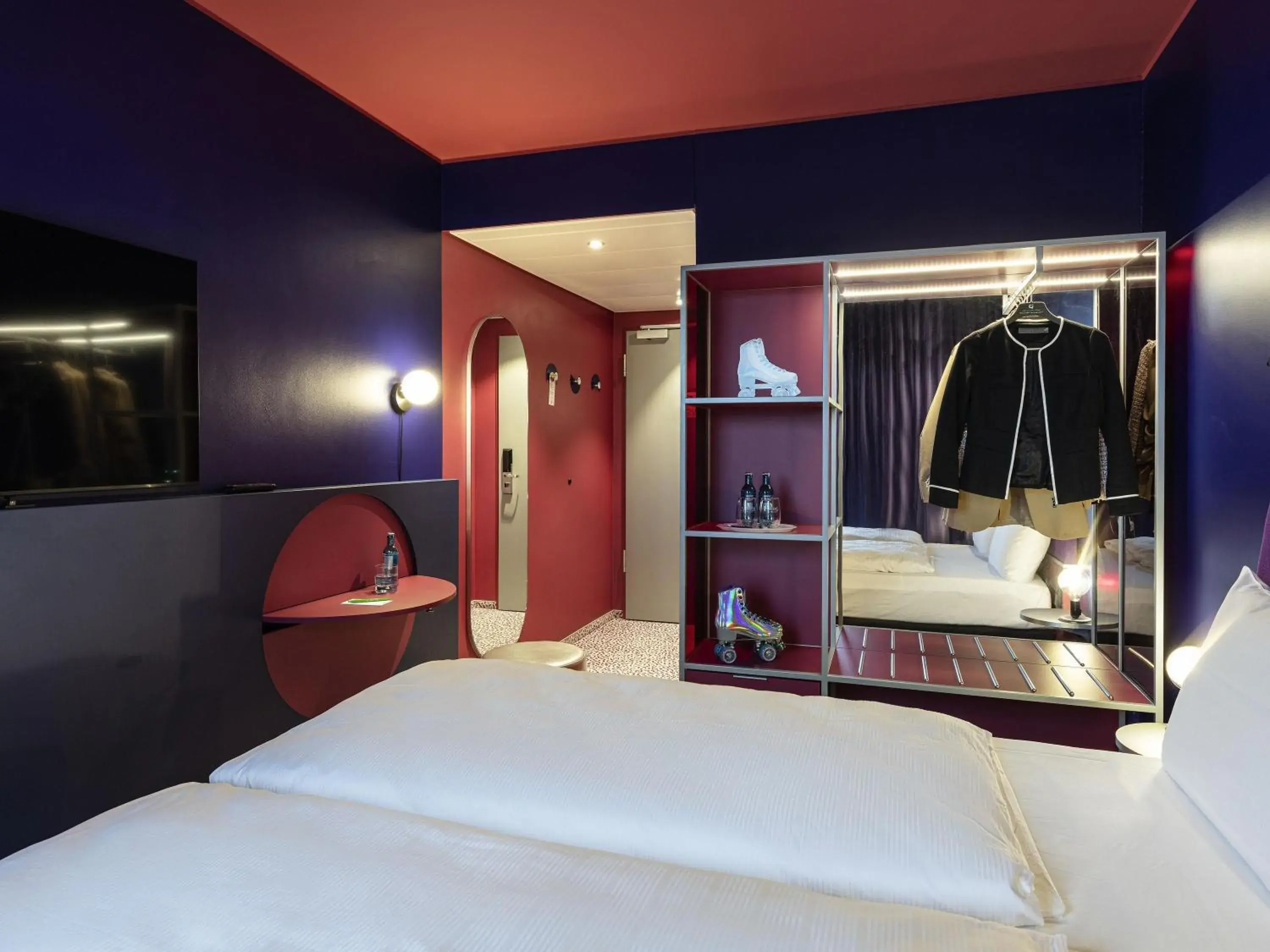 Bedroom, Bed in ibis Styles Muenchen Perlach Bedroom, Bed in ibis Styles Muenchen Perlach