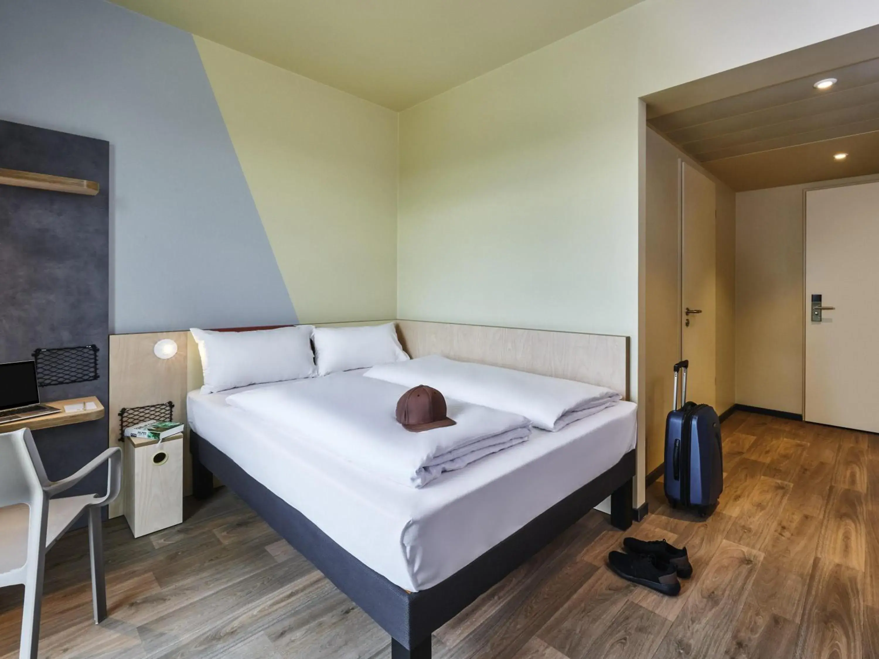 Bedroom, Bed in Ibis Budget Singen Bedroom, Bed in Ibis Budget Singen
