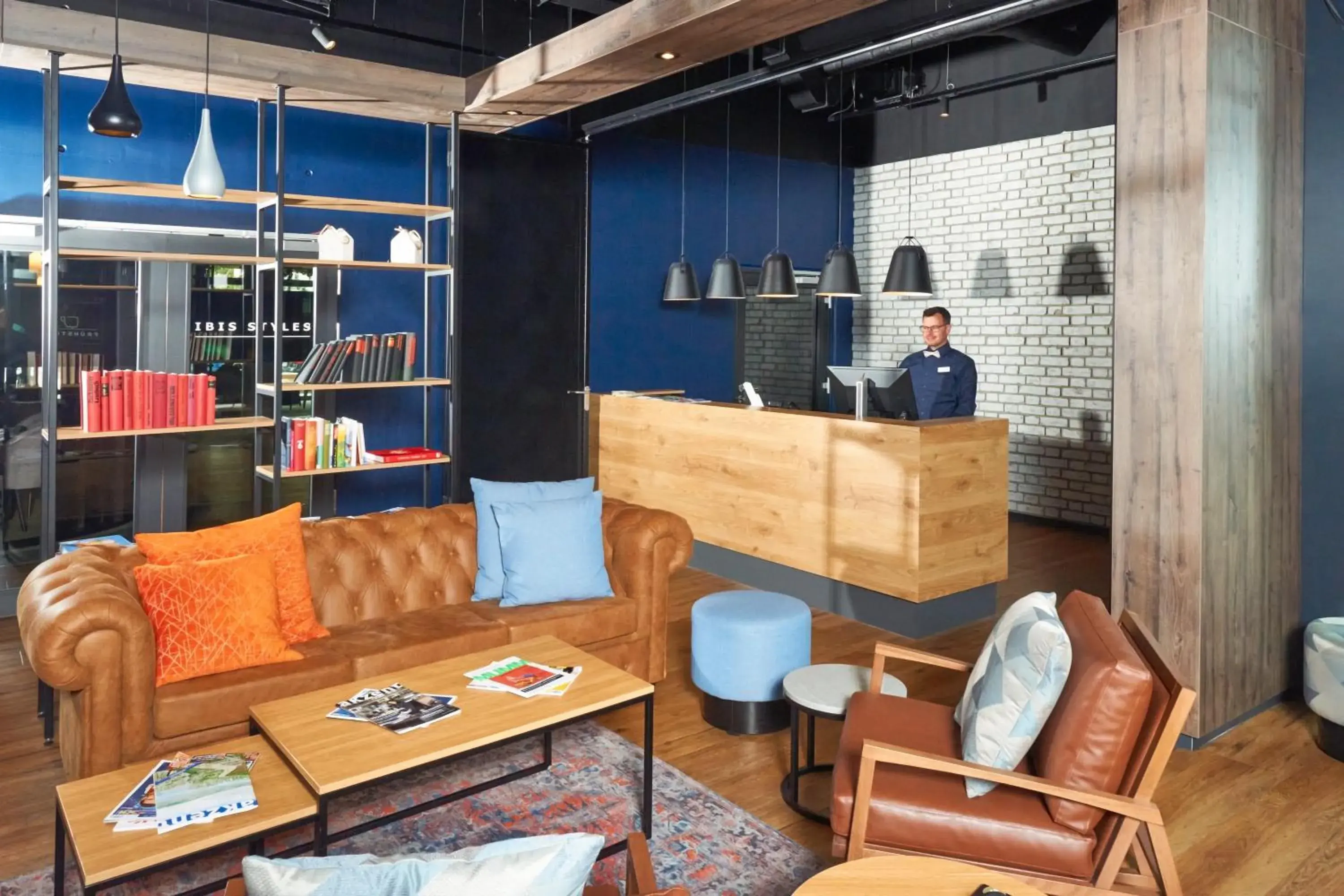 Lobby or reception in Ibis Budget Singen Lobby or reception in Ibis Budget Singen