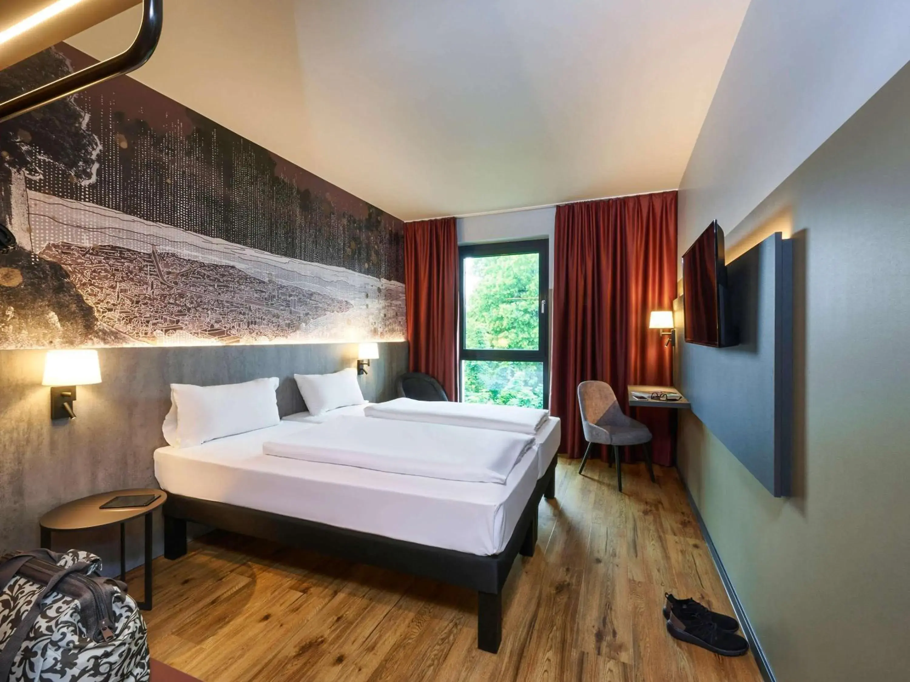 Bedroom, Bed in Ibis Styles Singen Bedroom, Bed in Ibis Styles Singen