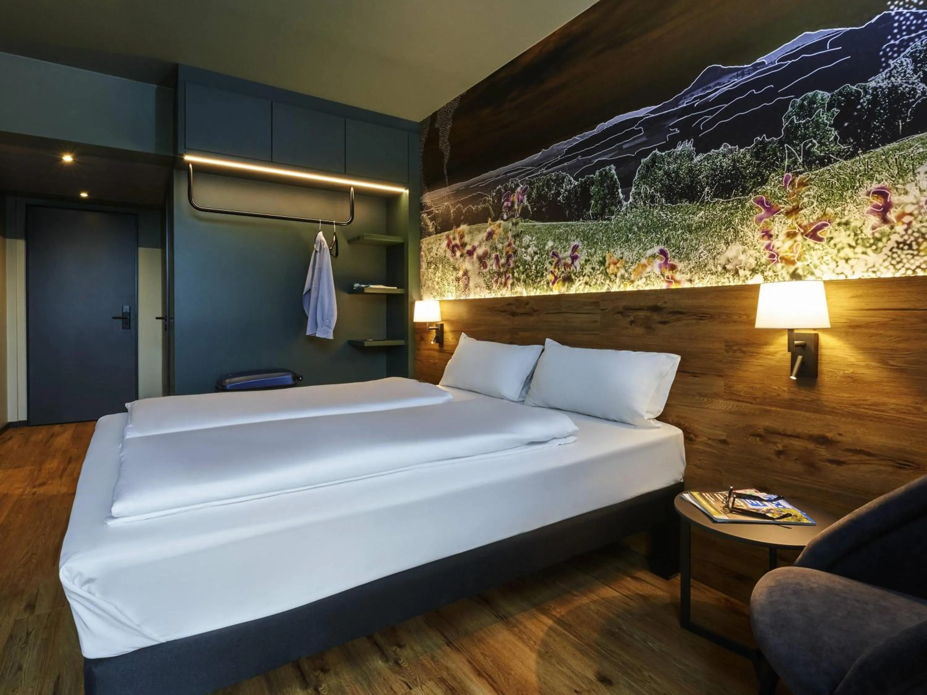 Bedroom, Bed in Ibis Styles Singen