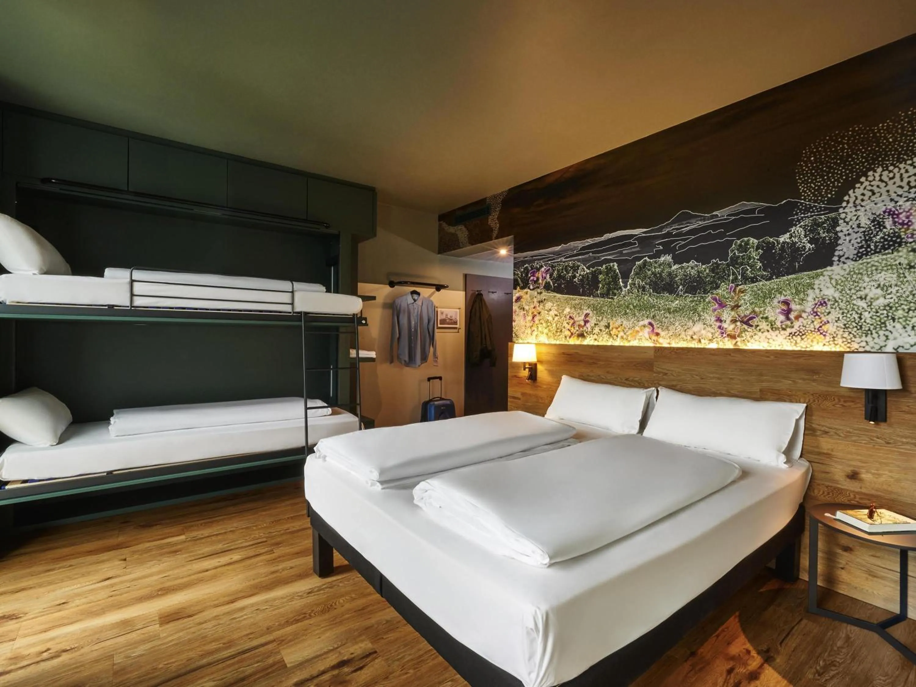 Bedroom, Bed in Ibis Styles Singen