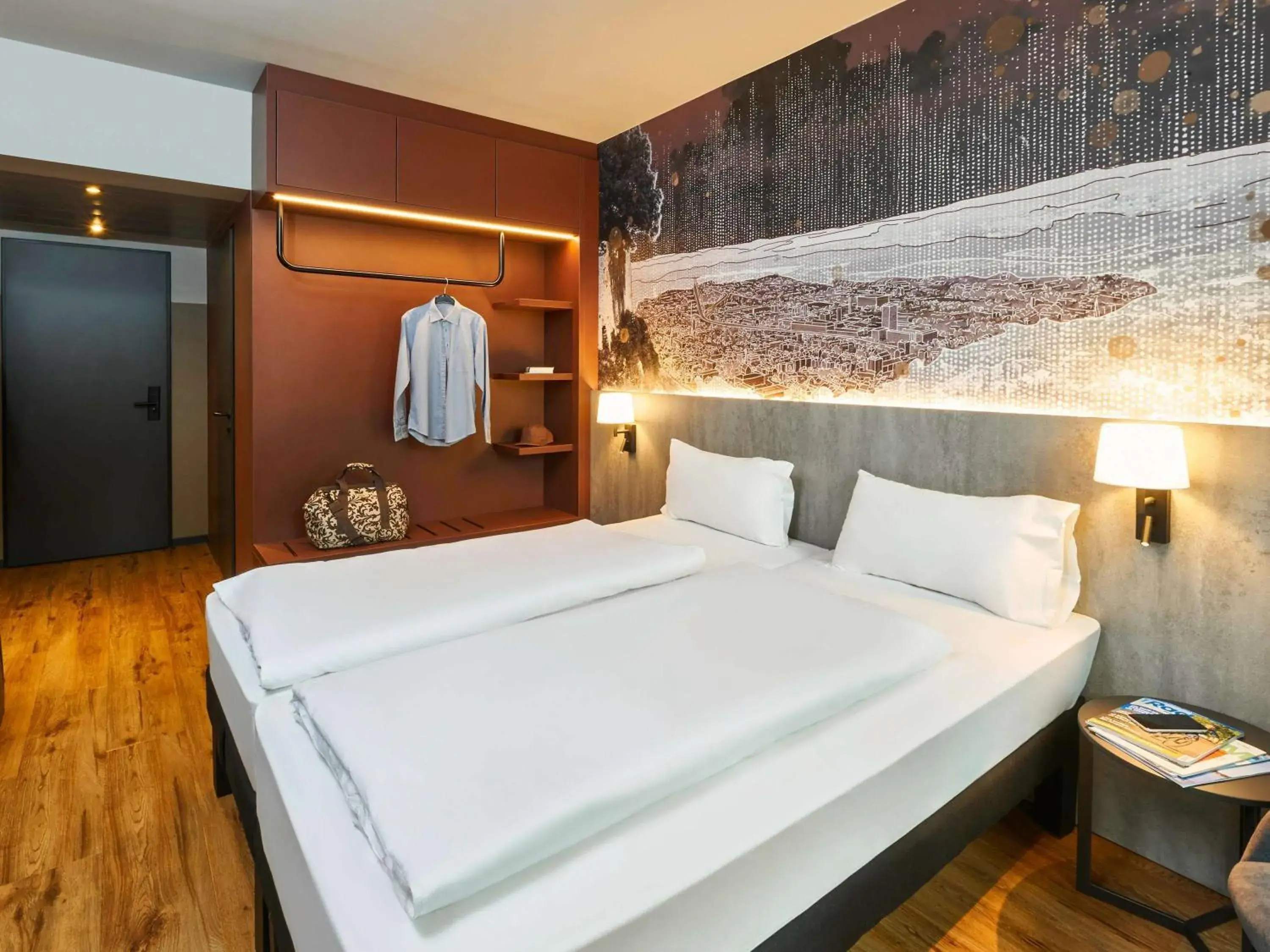 Bedroom, Bed in Ibis Styles Singen Bedroom, Bed in Ibis Styles Singen