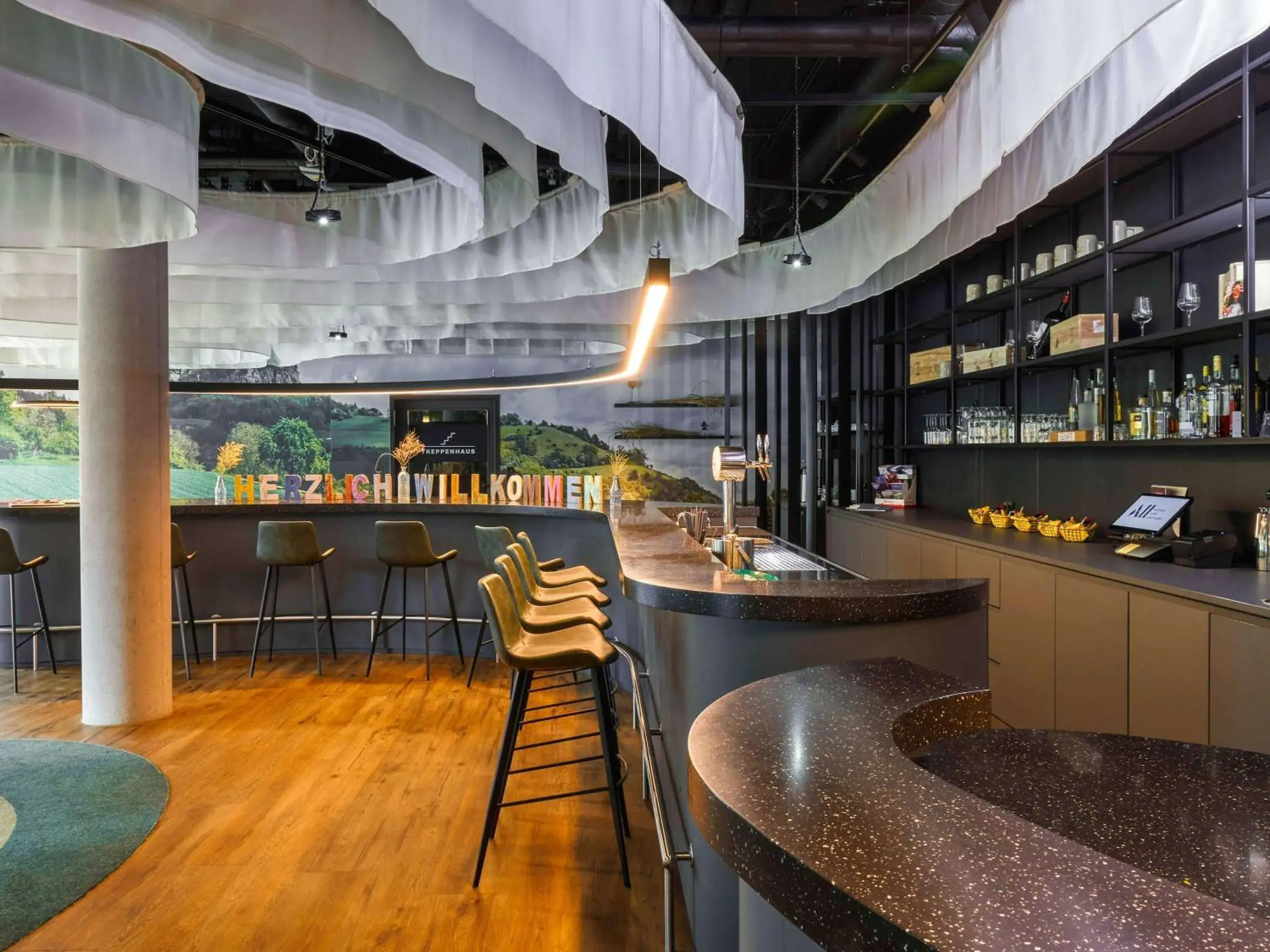 Lounge or bar in Ibis Styles Singen Lounge or bar in Ibis Styles Singen