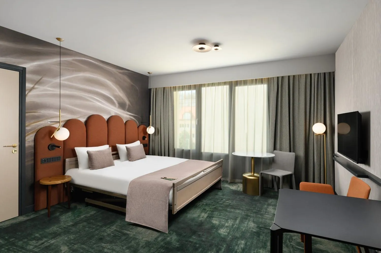 Bedroom, Bed in Mercure Debrecen