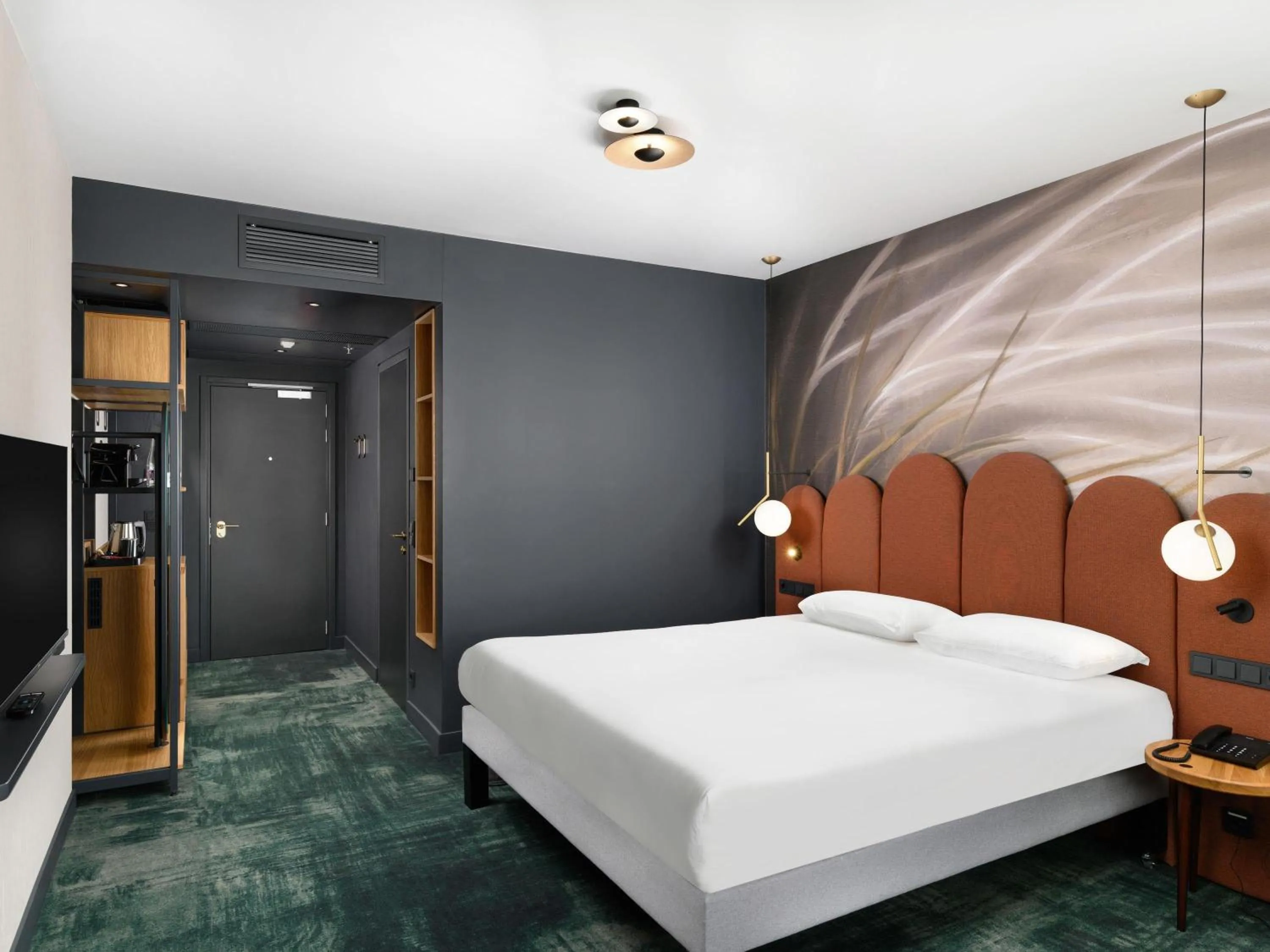 Bedroom, Bed in Mercure Debrecen