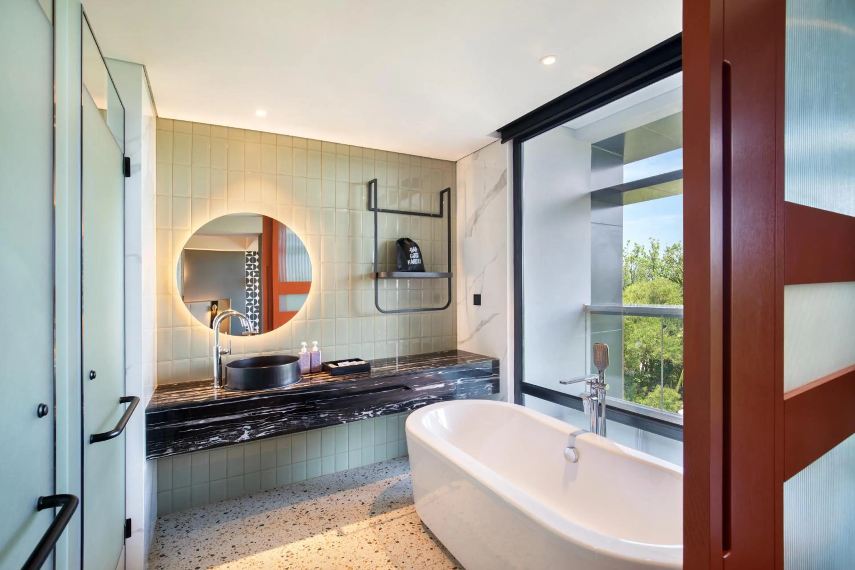 Bathroom in Tribe Bali Kuta Beach