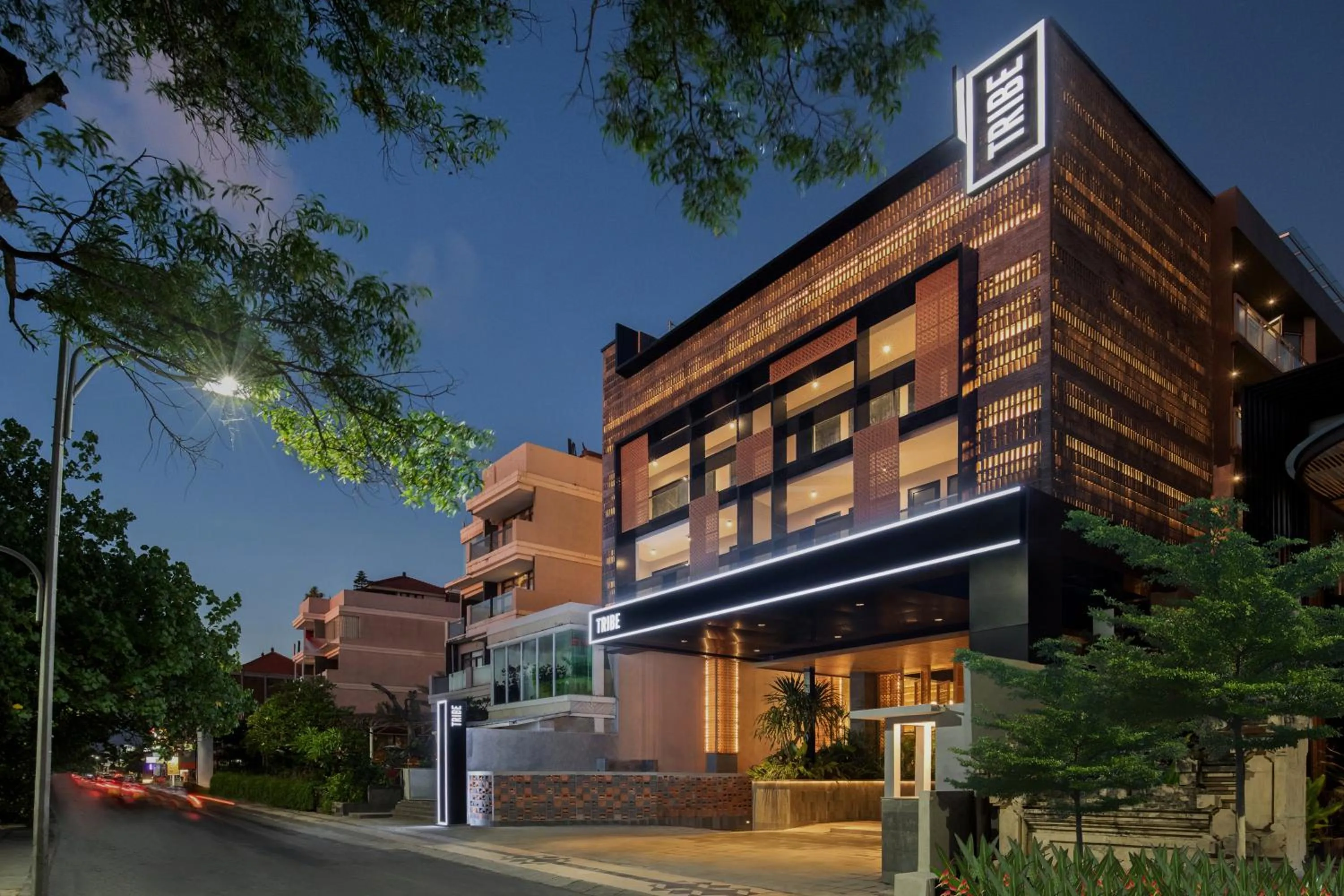 Property building in Tribe Bali Kuta Beach