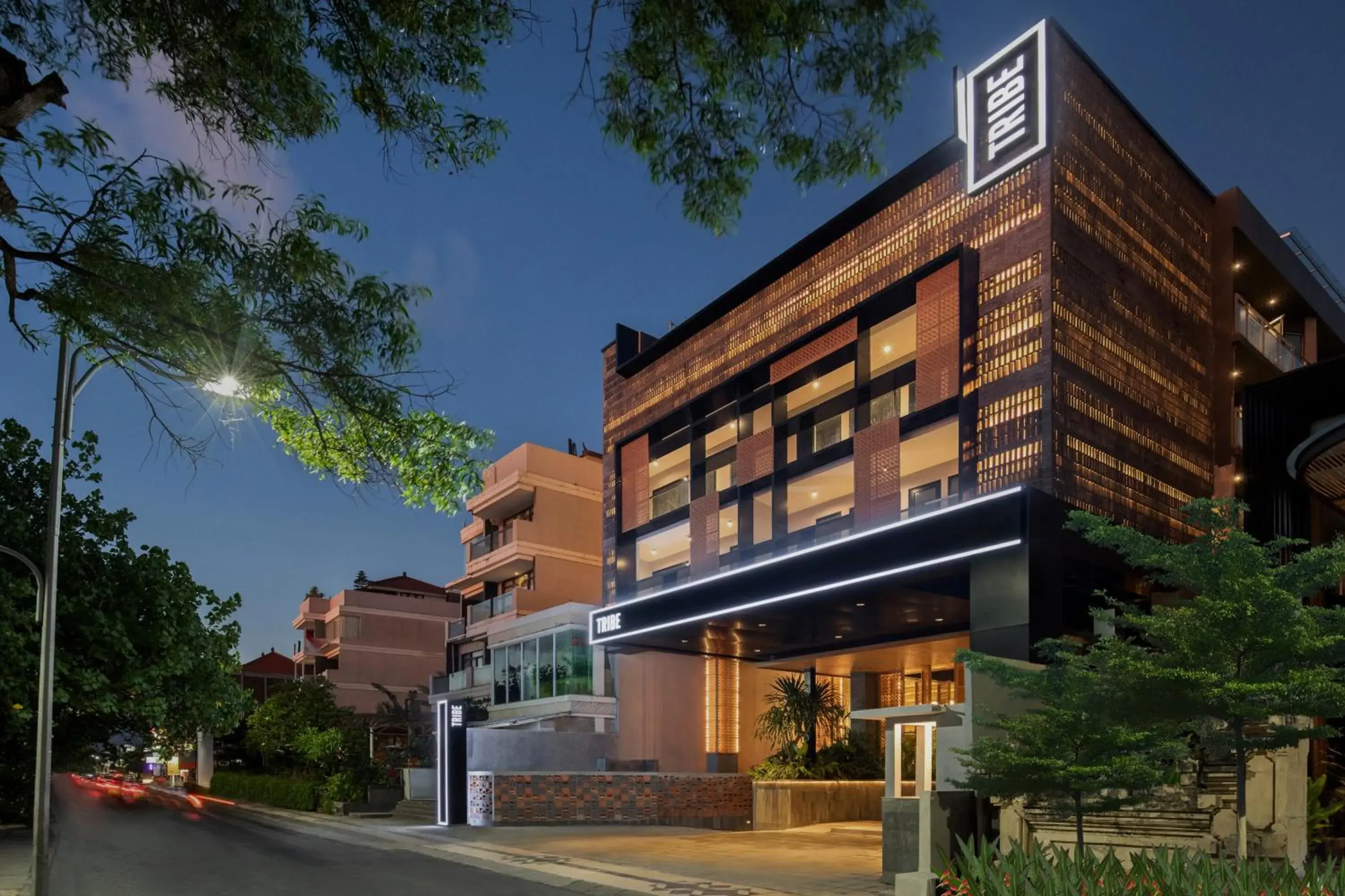 Property building in Tribe Bali Kuta Beach Property building in Tribe Bali Kuta Beach