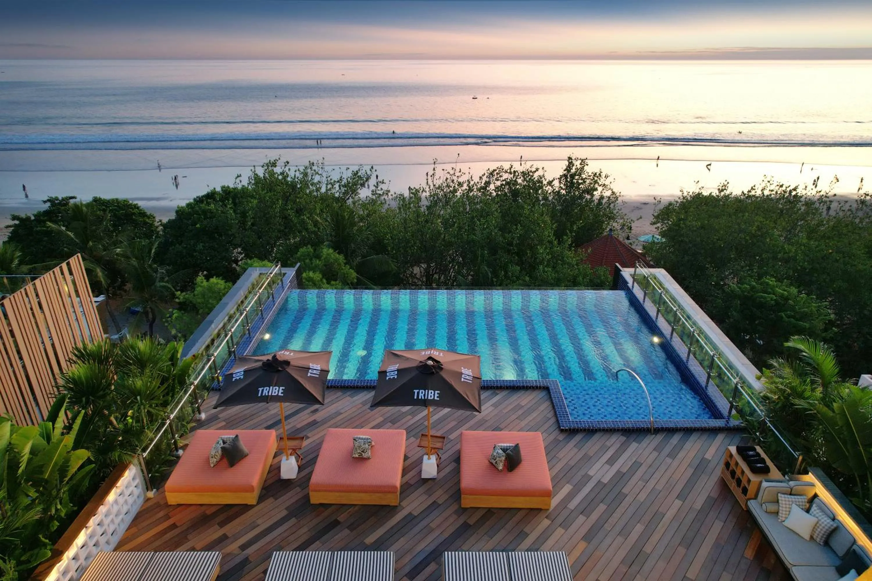 Beach in Tribe Bali Kuta Beach