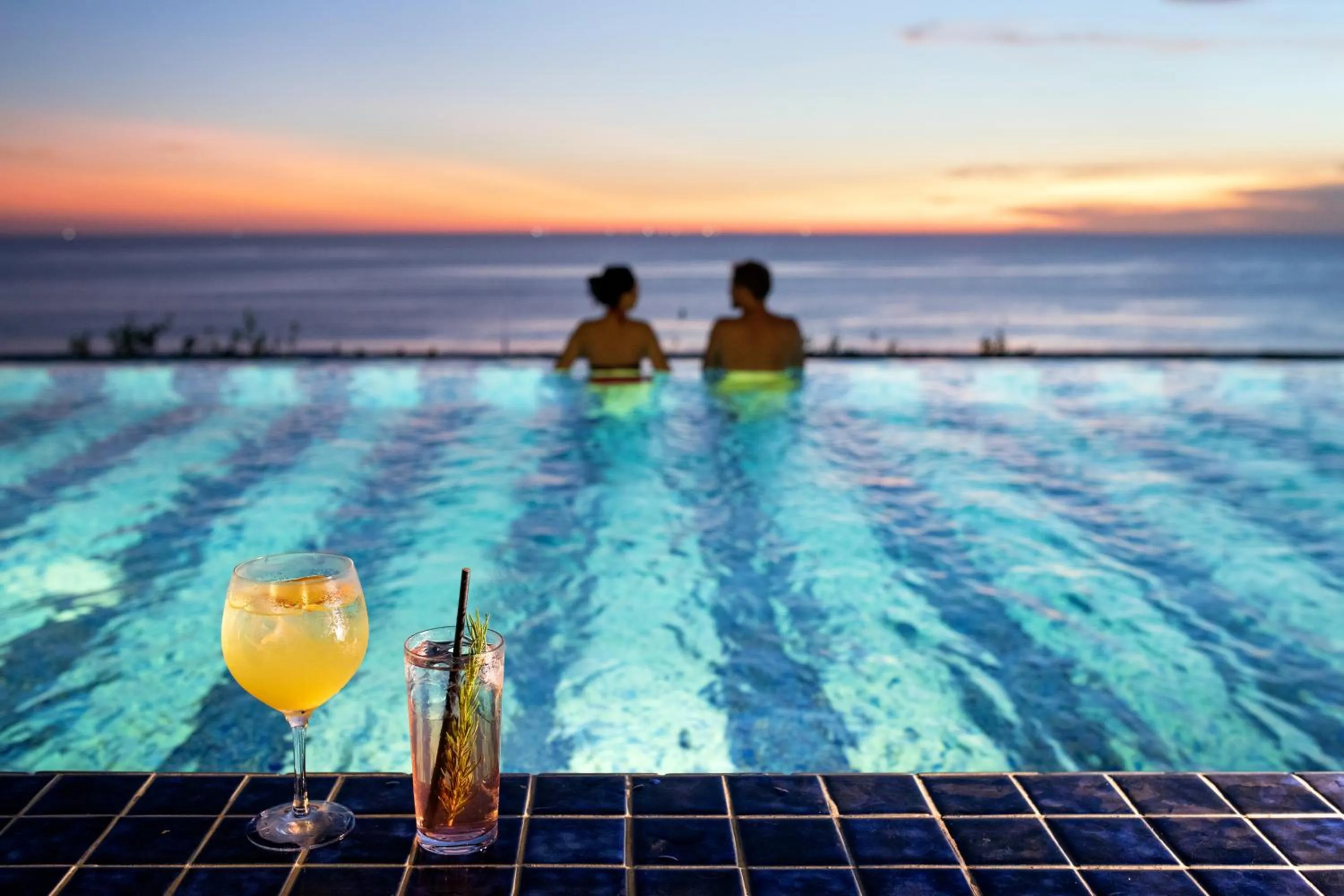 Pool view in Tribe Bali Kuta Beach