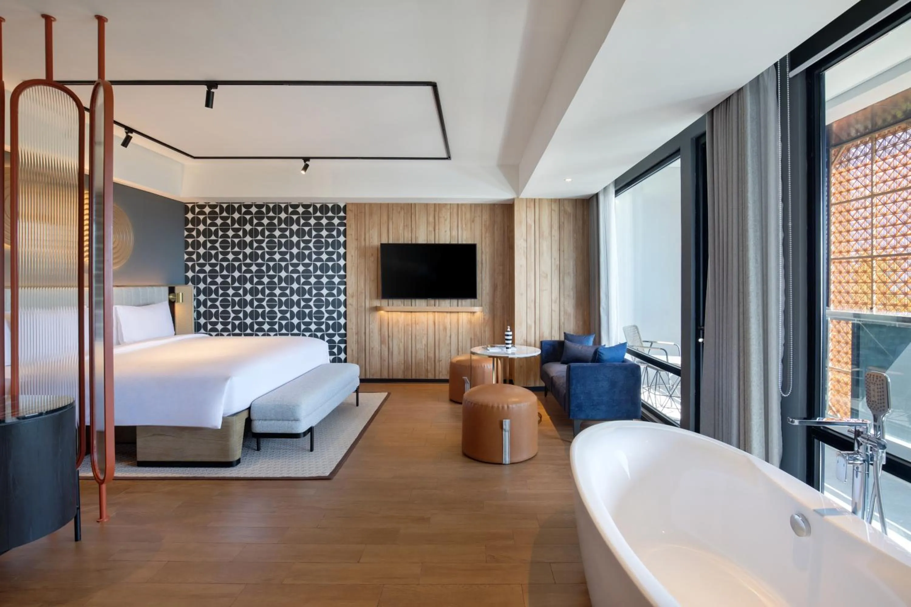 Bedroom, Bed in Tribe Bali Kuta Beach