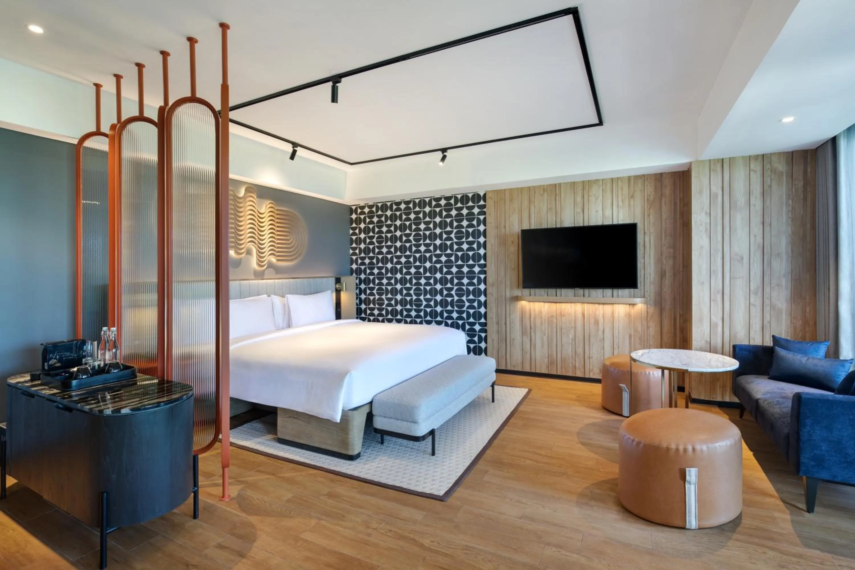 Bedroom, Bed in Tribe Bali Kuta Beach