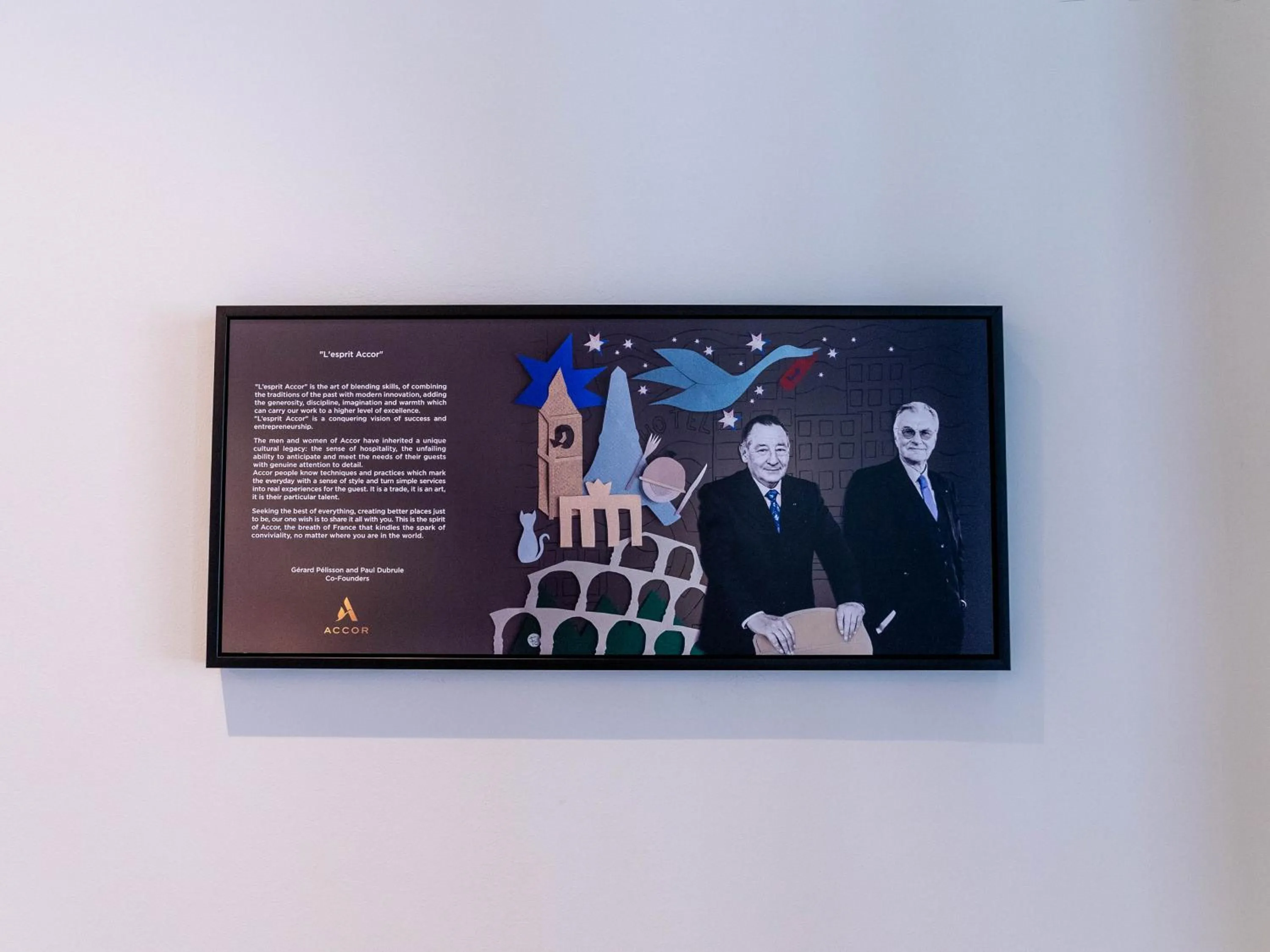 Decorative detail in ibis Styles Dubai Deira