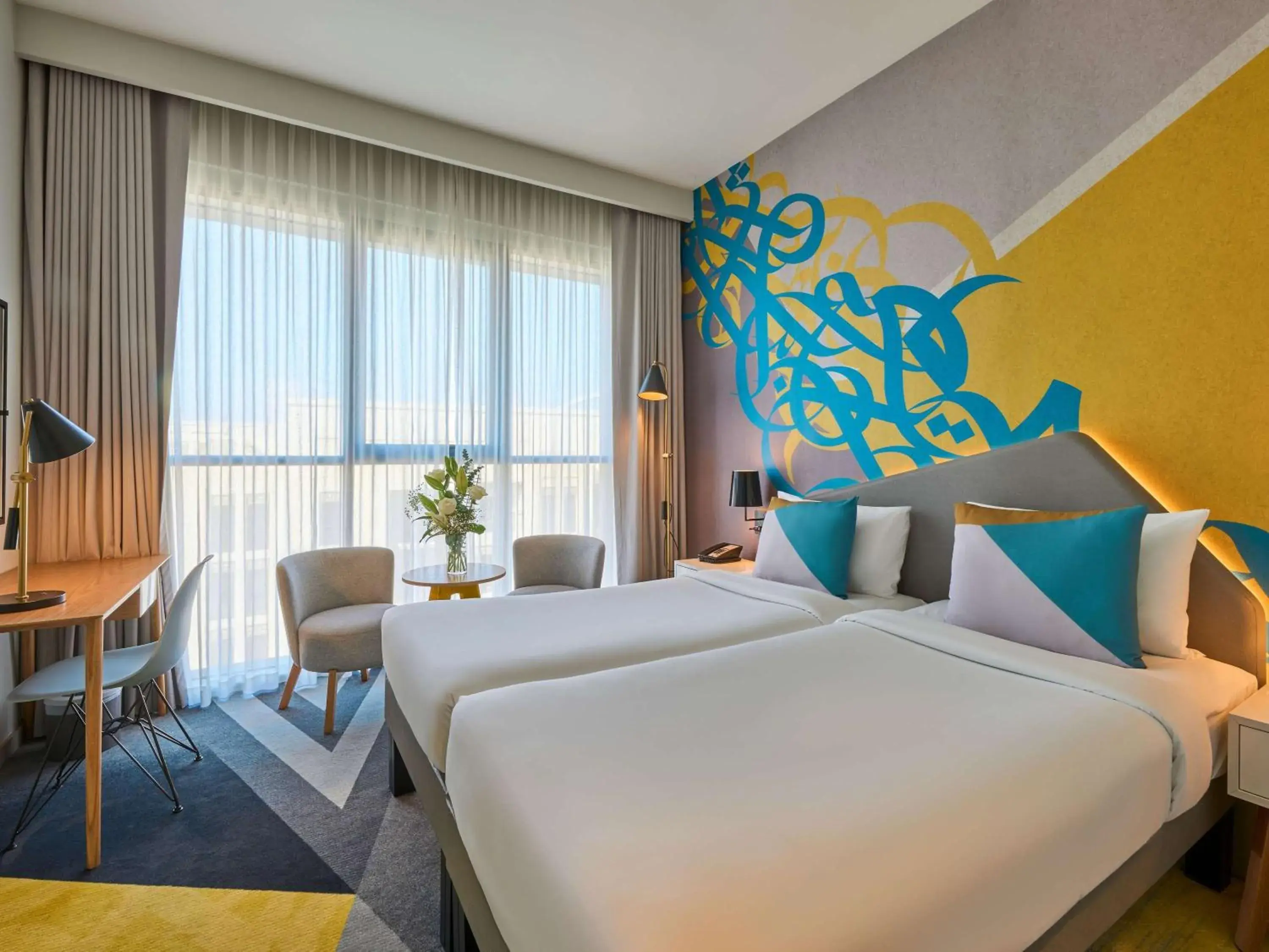 Bedroom, Bed in ibis Styles Dubai Deira Bedroom, Bed in ibis Styles Dubai Deira