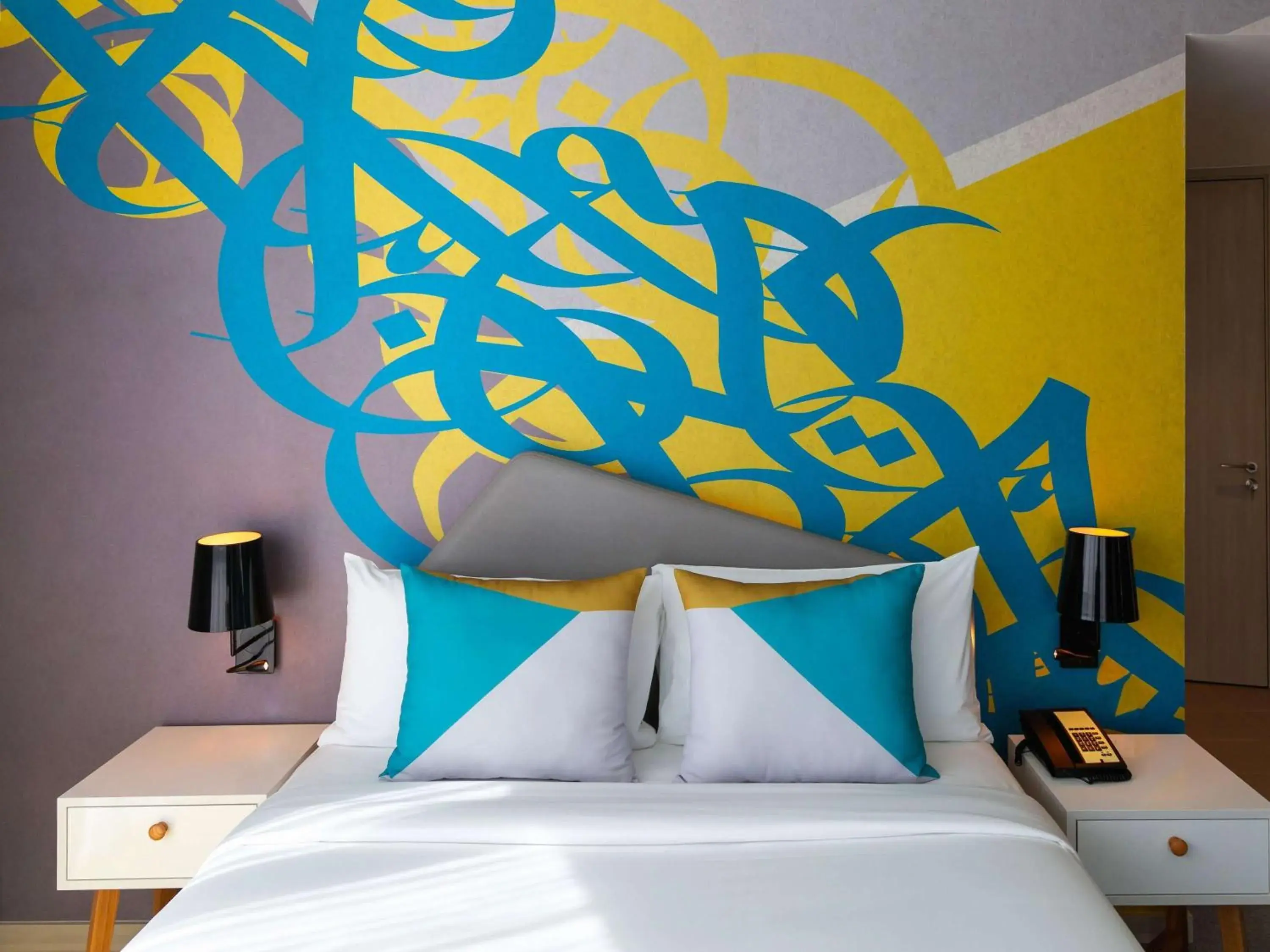 Bedroom, Bed in ibis Styles Dubai Deira Bedroom, Bed in ibis Styles Dubai Deira