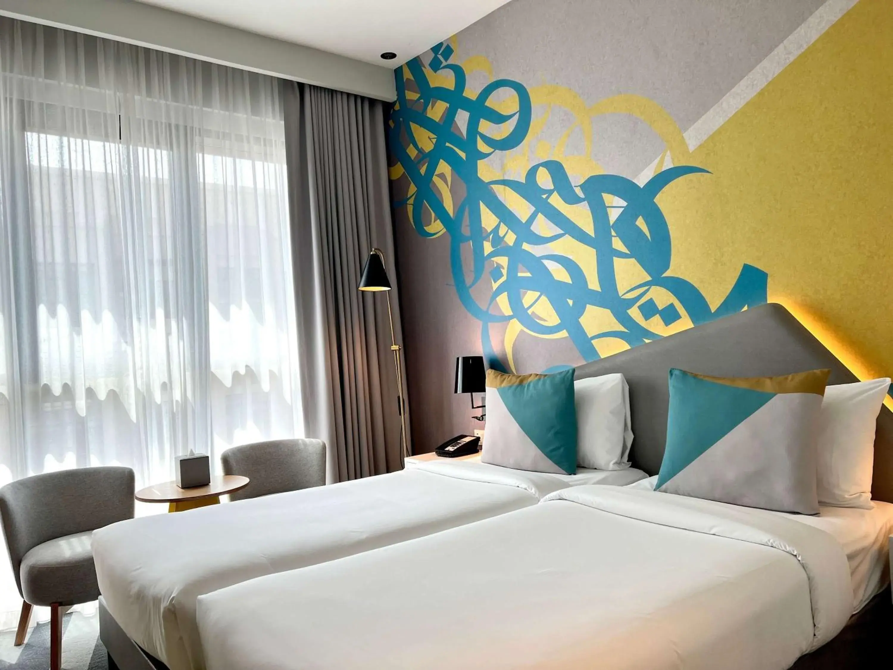 Bedroom, Bed in ibis Styles Dubai Deira Bedroom, Bed in ibis Styles Dubai Deira