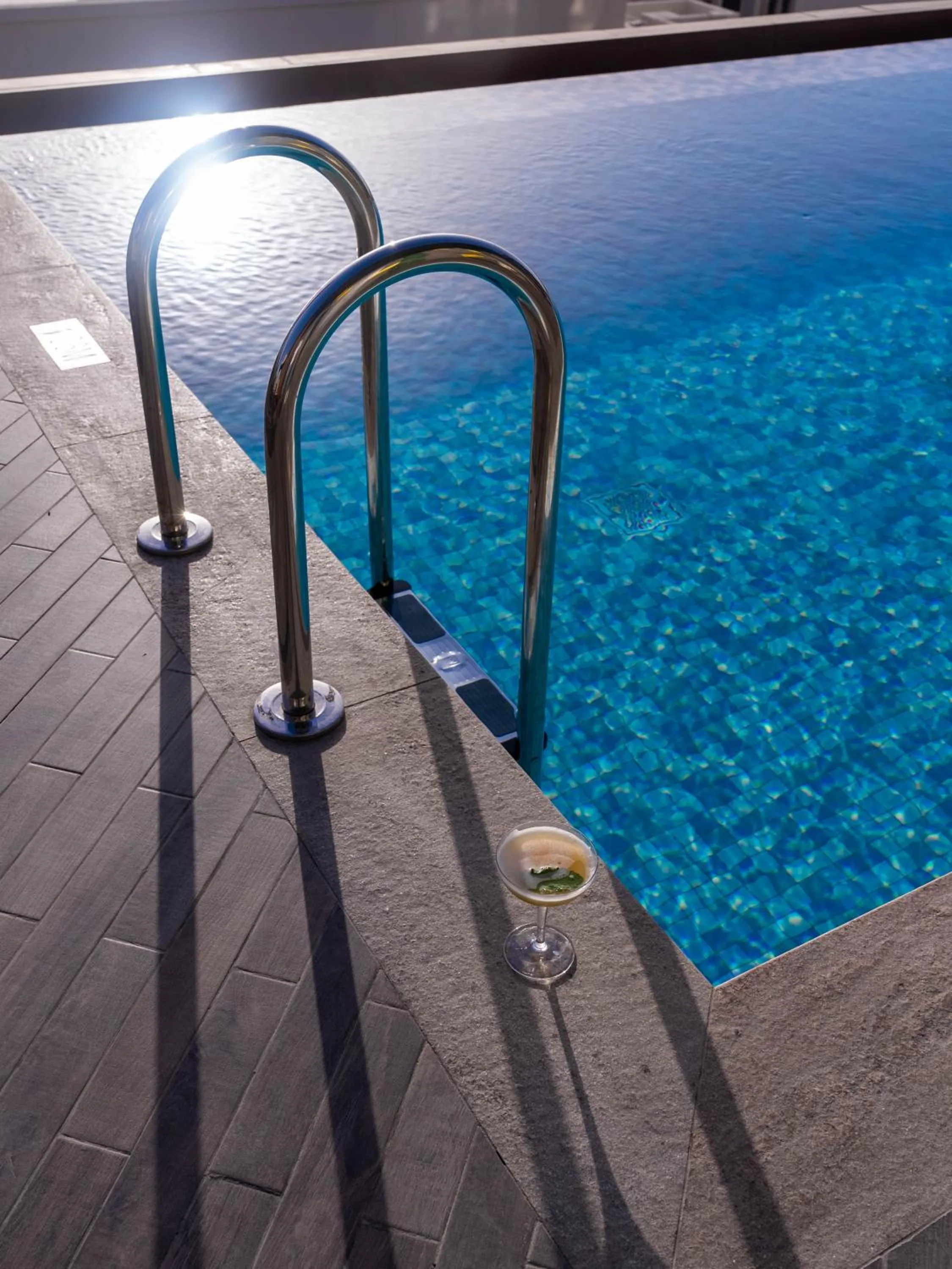 Swimming pool in ibis Styles Dubai Deira