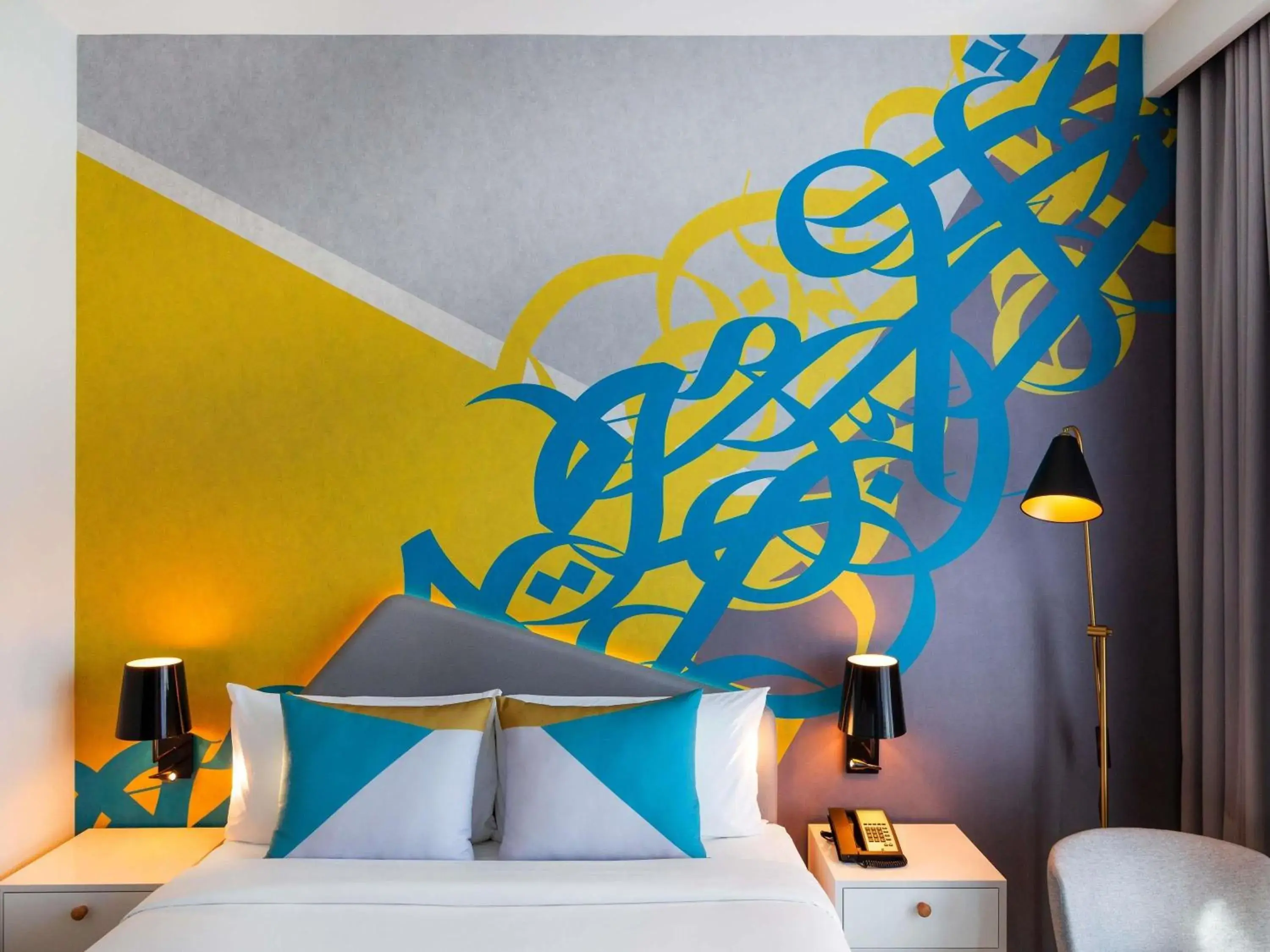 Bedroom, Bed in ibis Styles Dubai Deira Bedroom, Bed in ibis Styles Dubai Deira