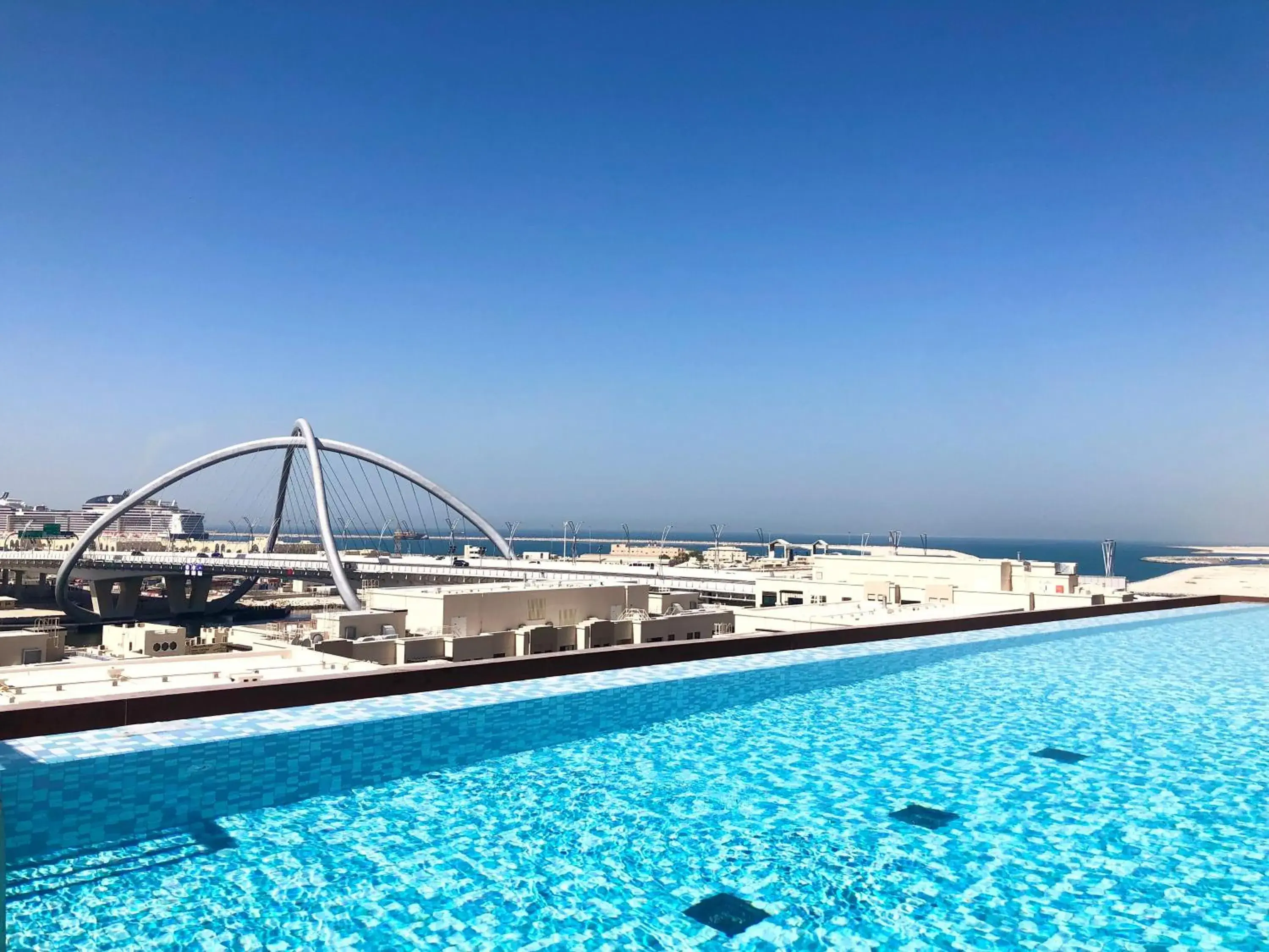 Swimming pool in ibis Styles Dubai Deira Swimming pool in ibis Styles Dubai Deira