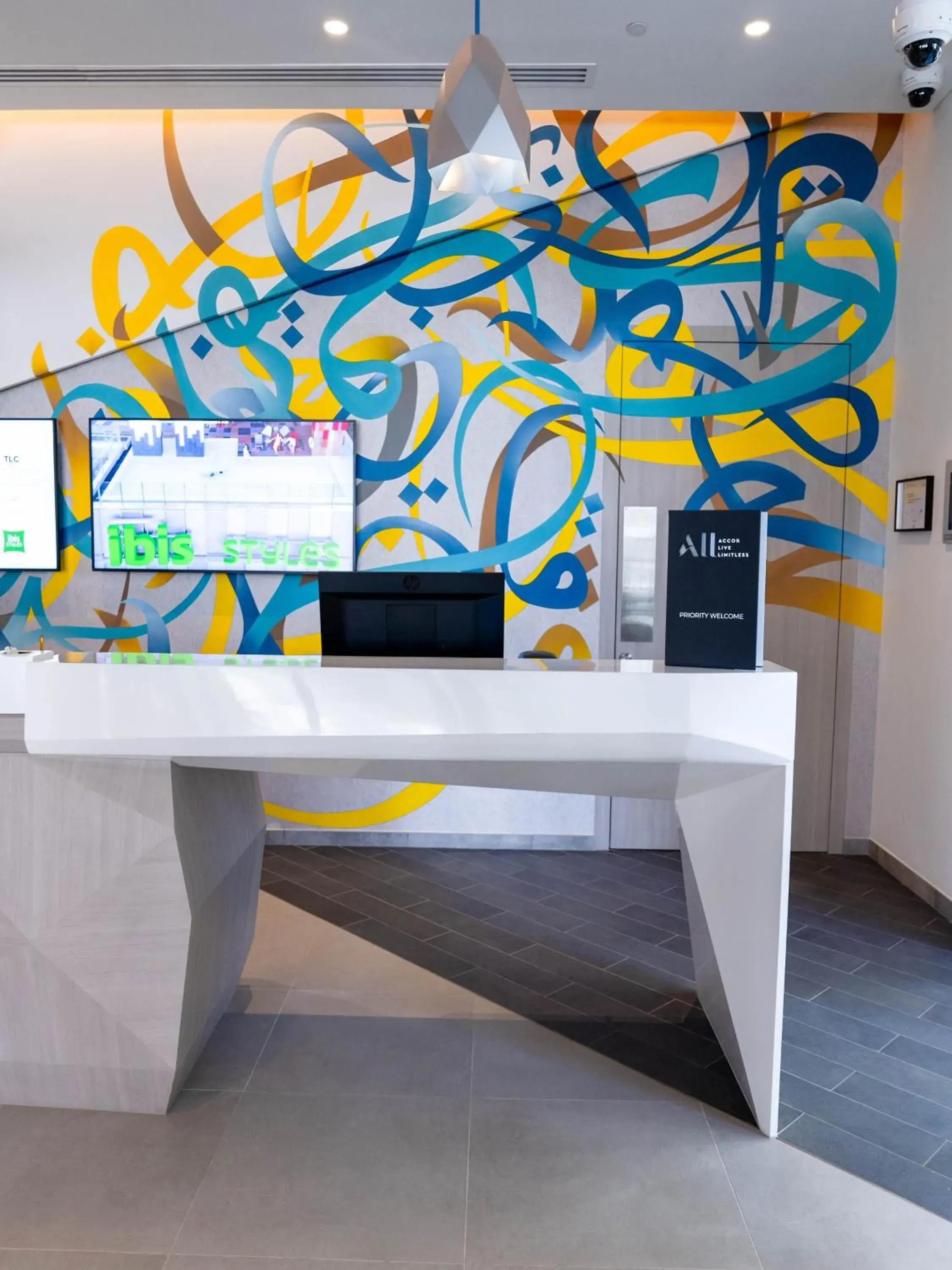 Lobby or reception in ibis Styles Dubai Deira Lobby or reception in ibis Styles Dubai Deira