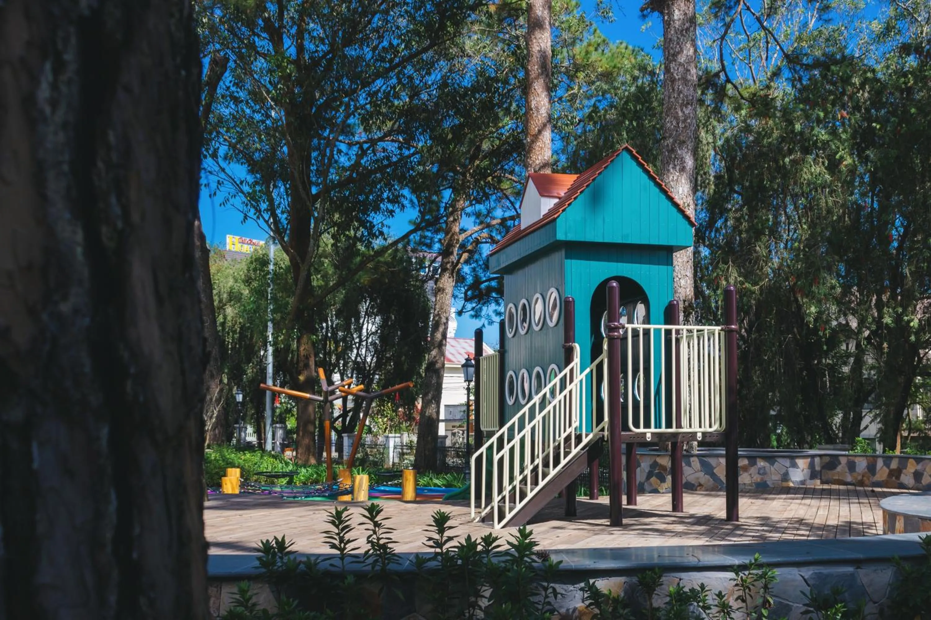 Children play ground in Mercure Dalat Resort
