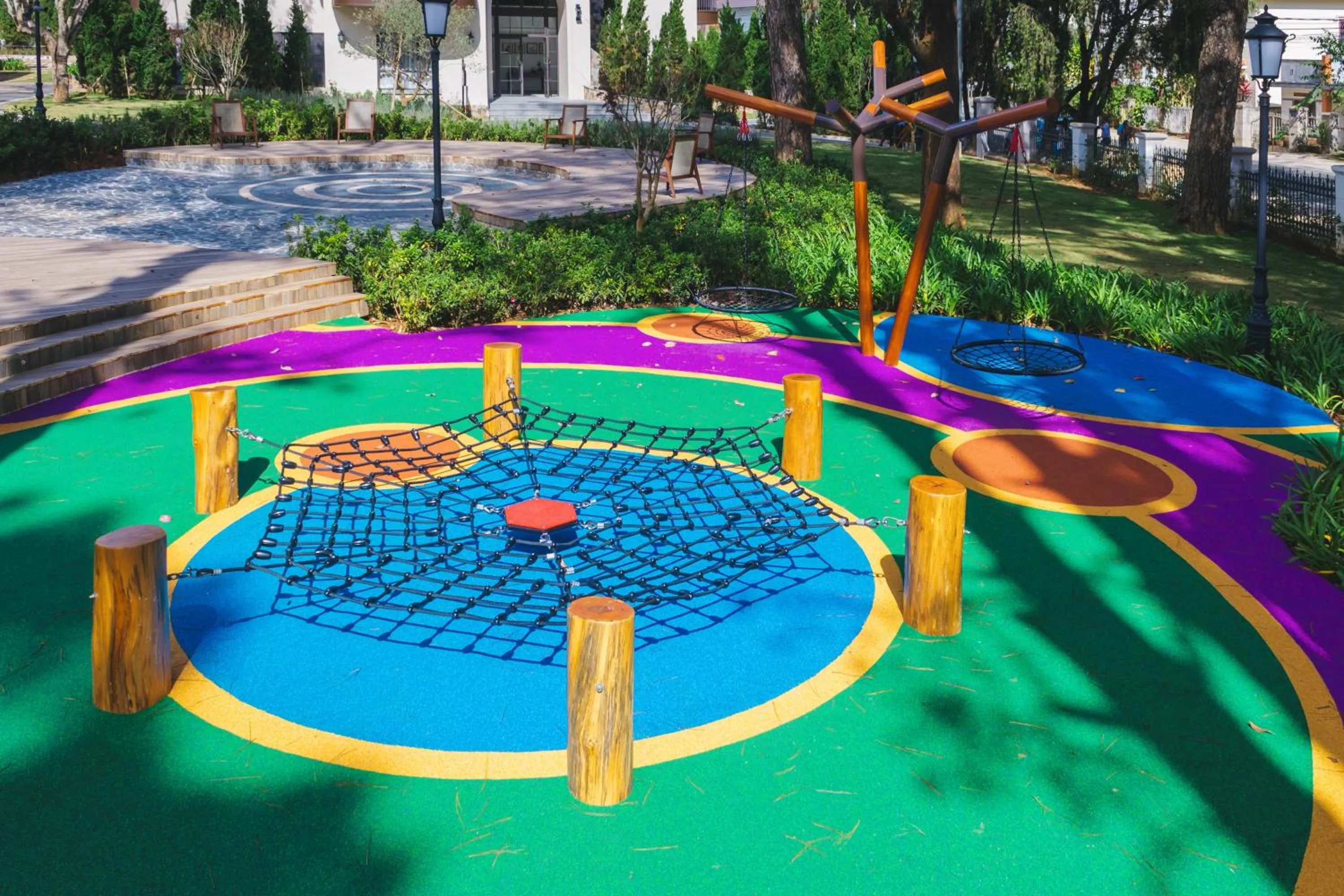 Children play ground in Mercure Dalat Resort