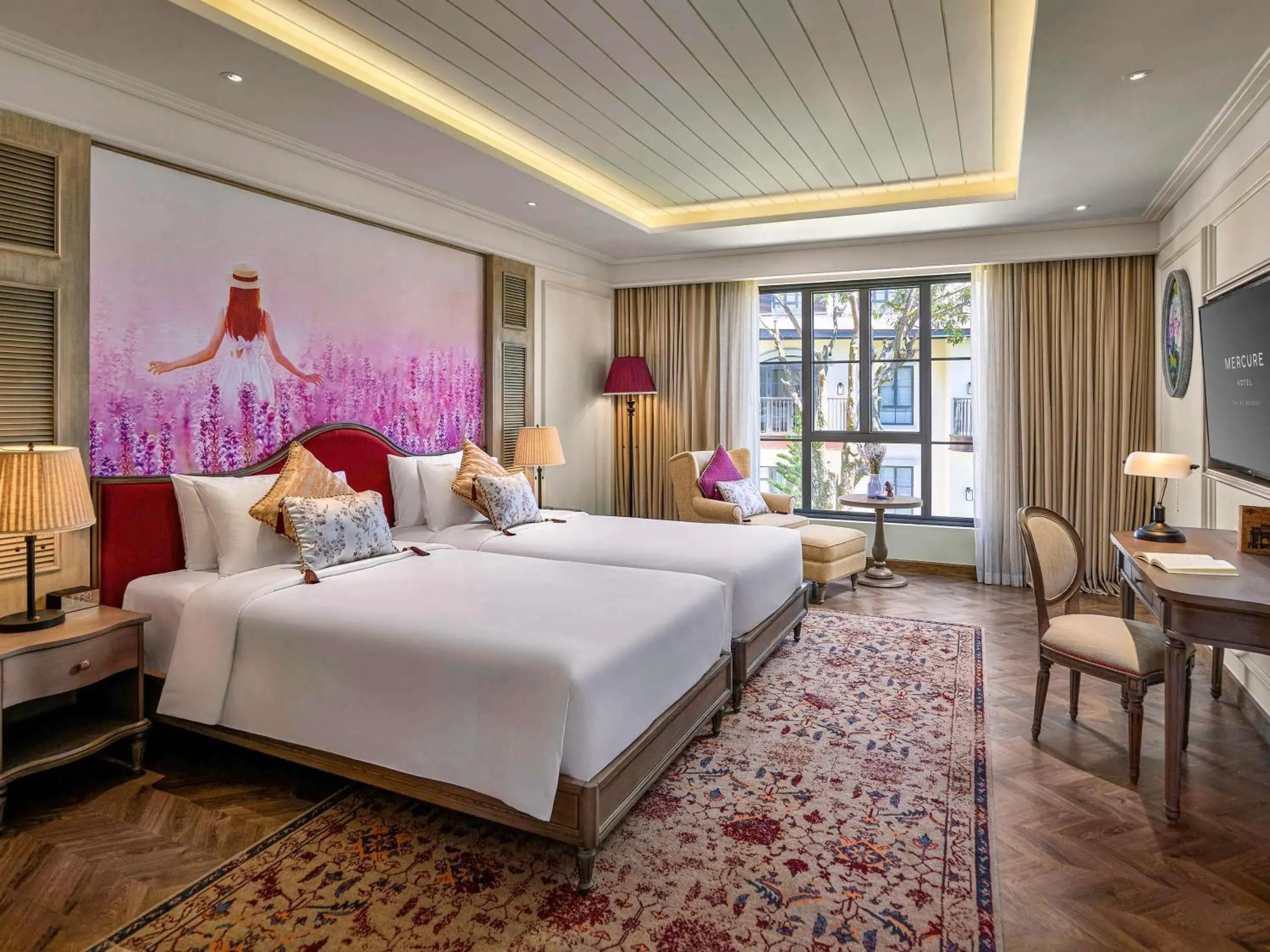 Deluxe Twin Room in Mercure Dalat Resort Deluxe Twin Room in Mercure Dalat Resort