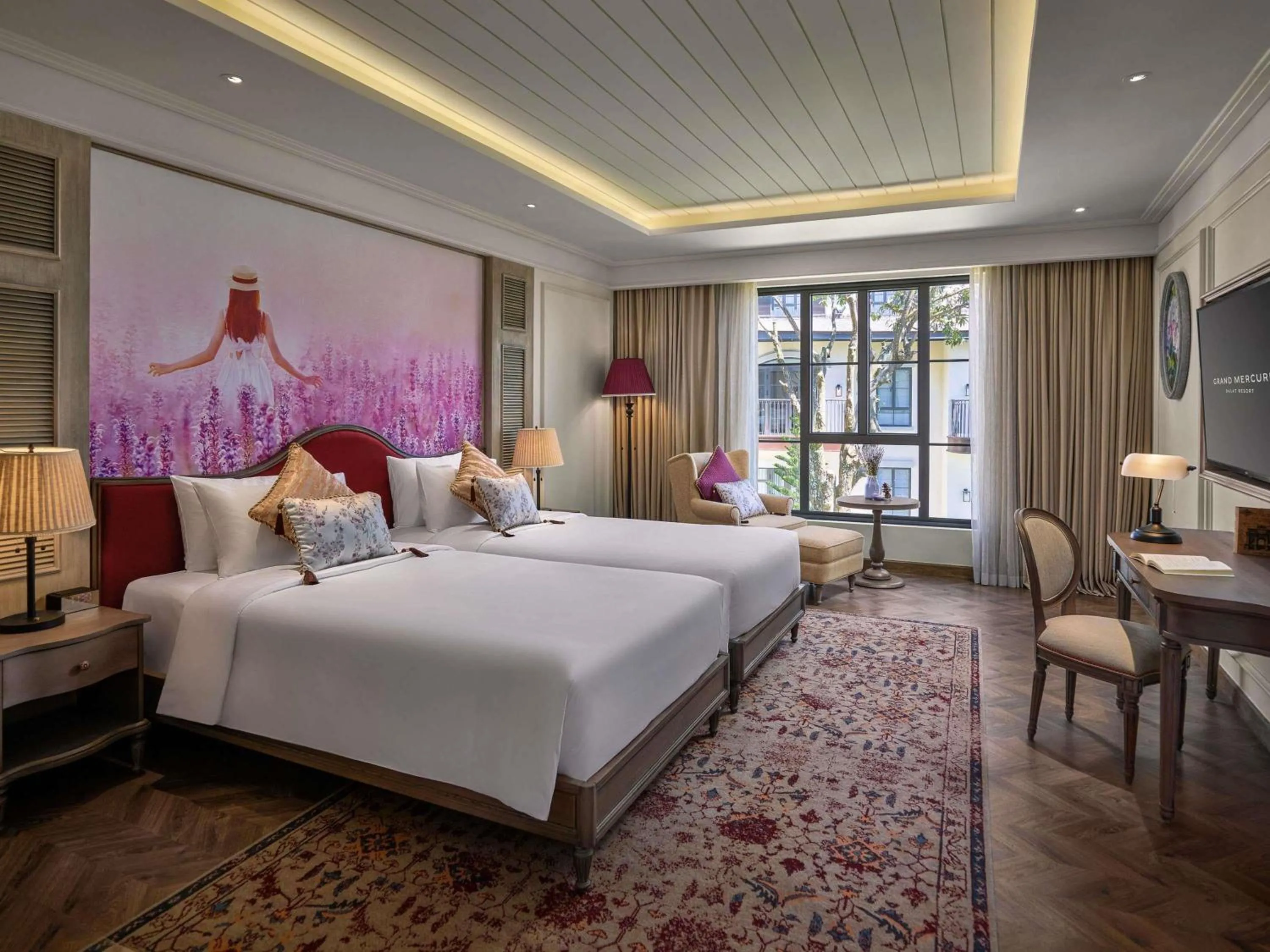 Bedroom, Bed in Mercure Dalat Resort