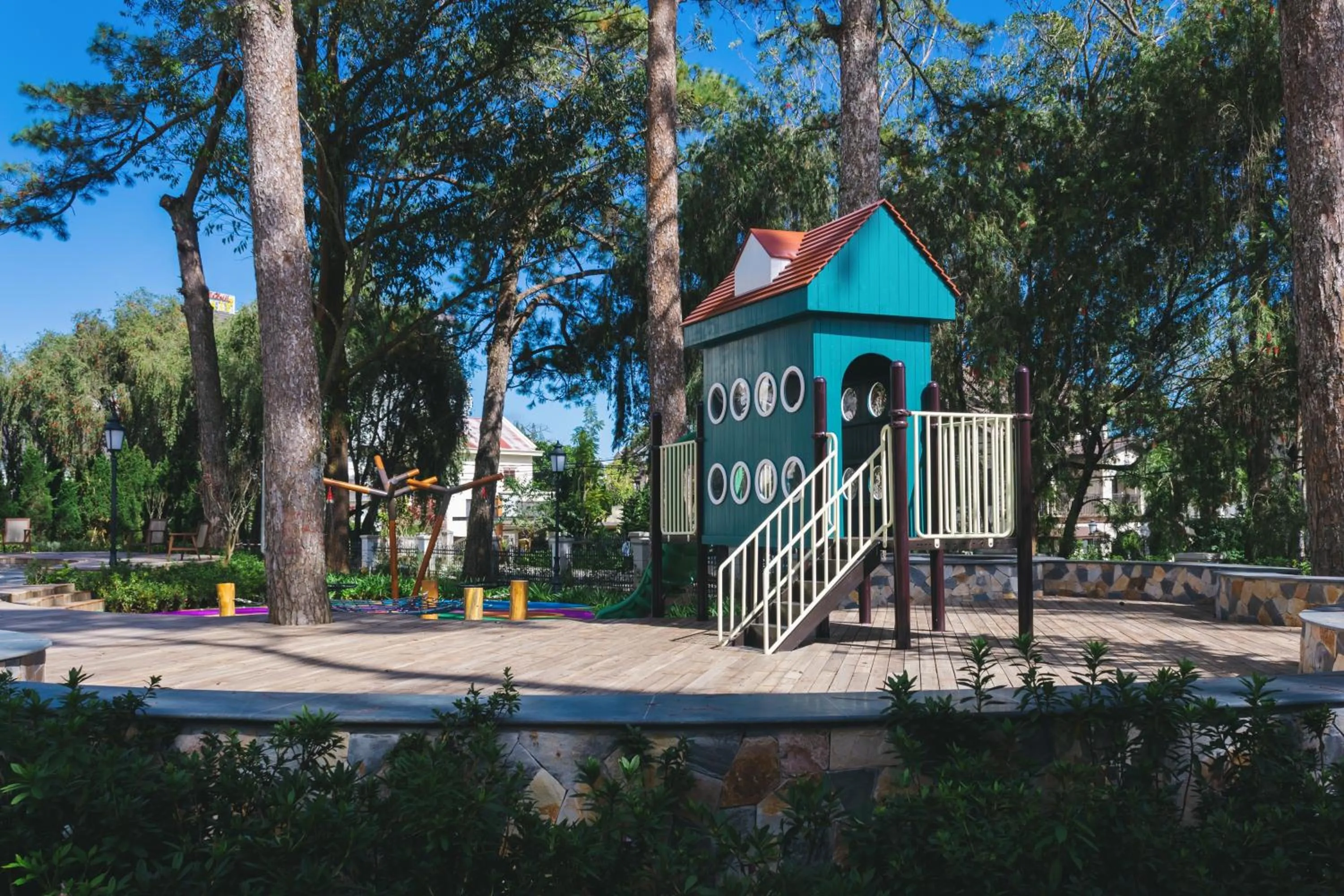 Children play ground in Mercure Dalat Resort