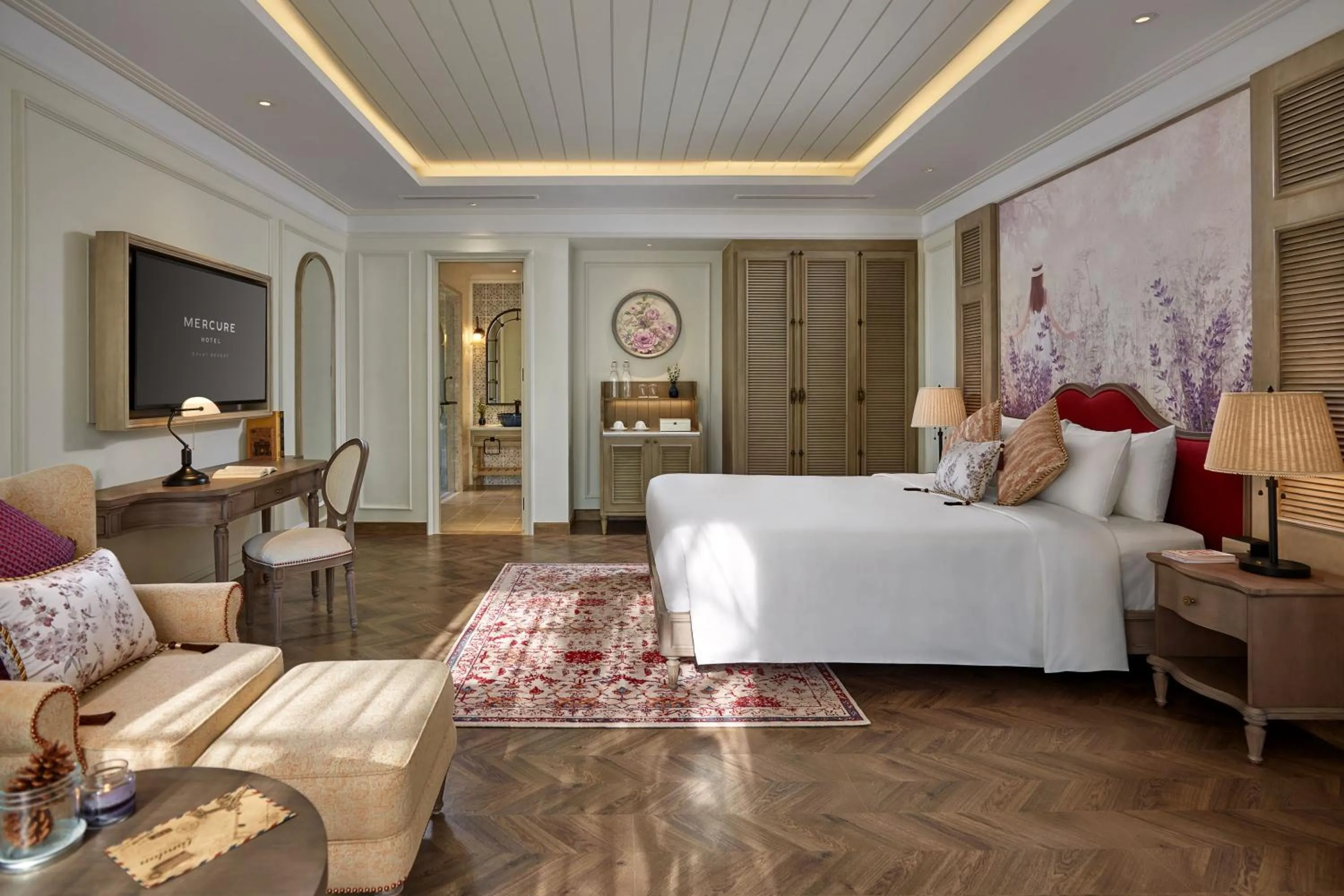 Bed in Mercure Dalat Resort