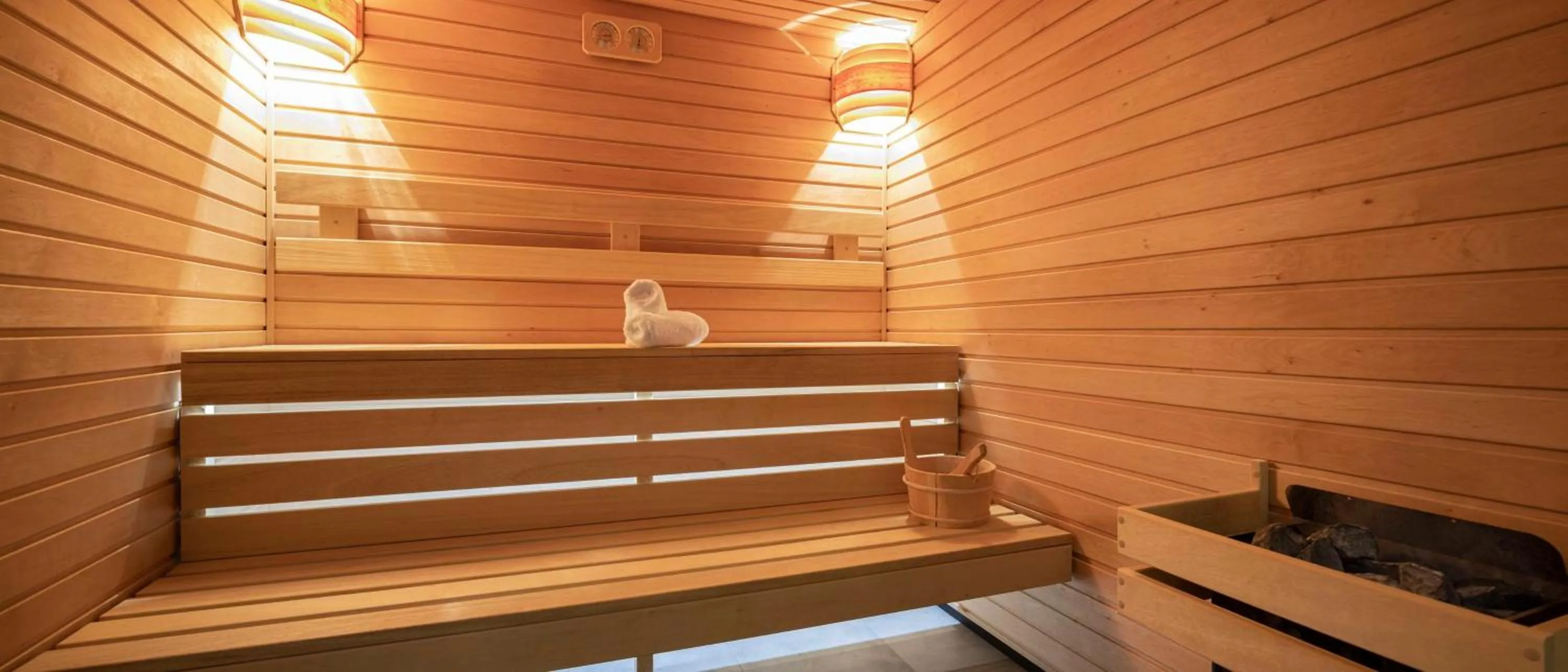 Sauna in Doubletree By Hilton Plovdiv Center