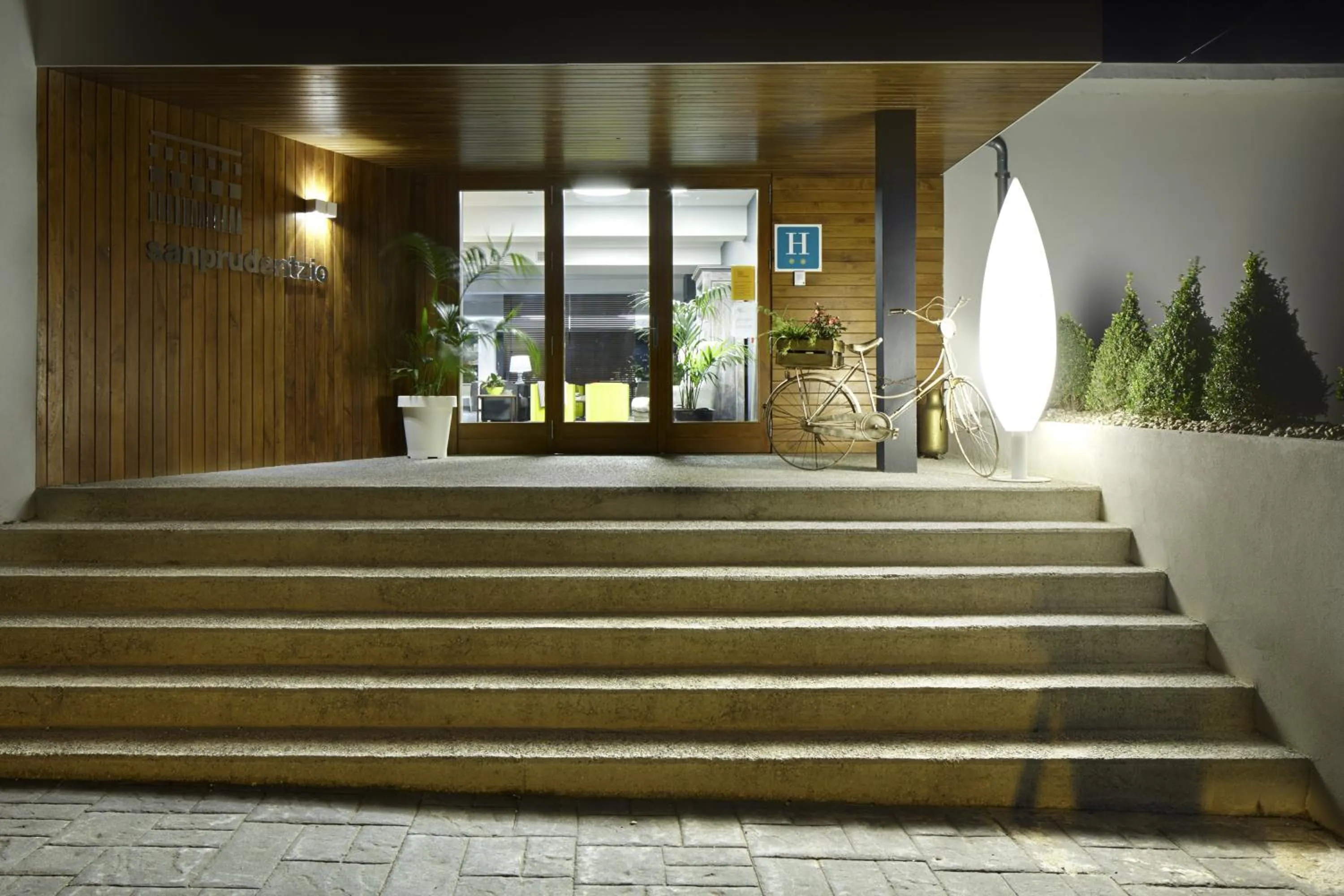 Lobby or reception in Hotel San Prudentzio