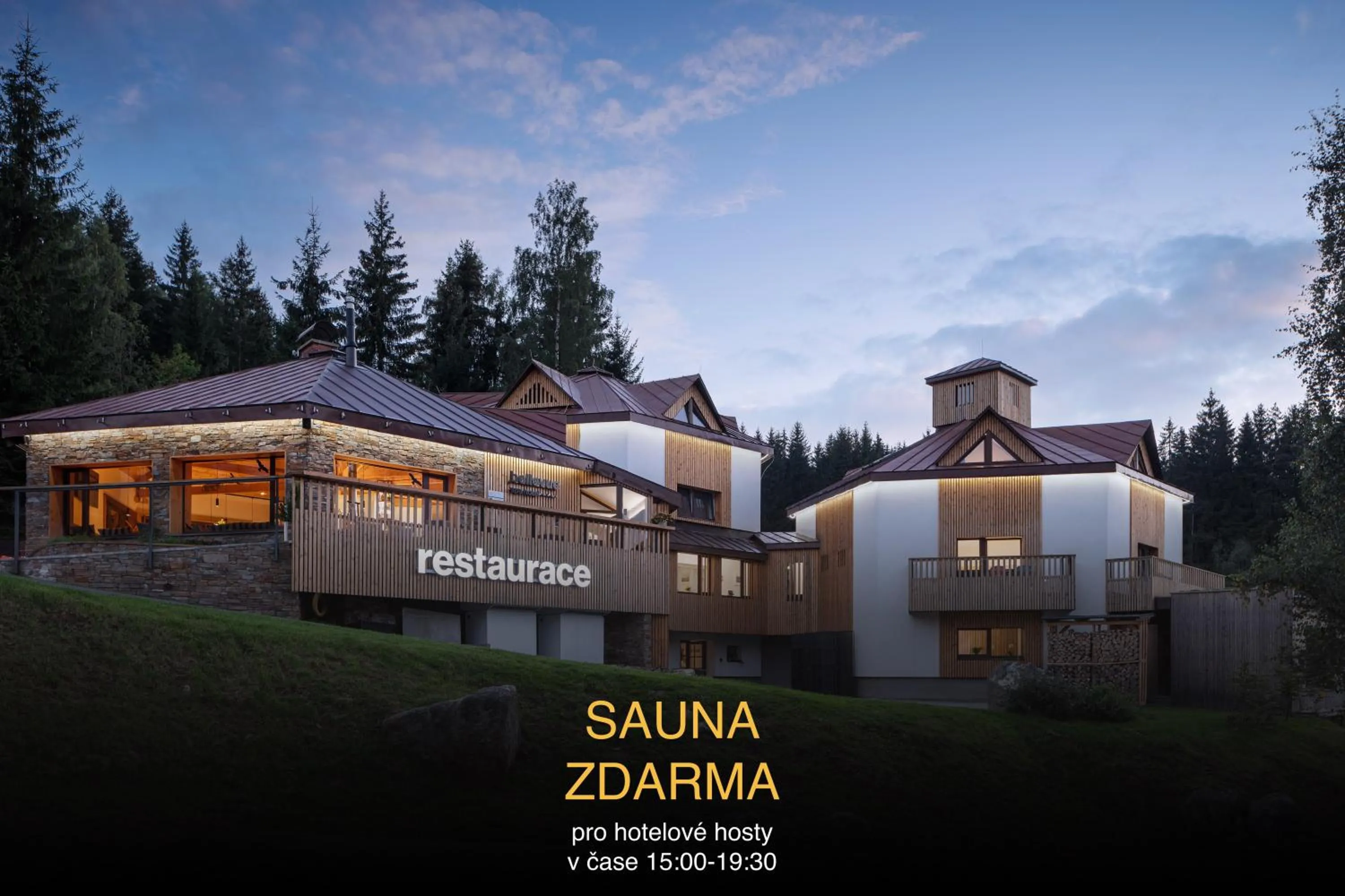 Property building in Ski & Spa hotel BELLEVUE