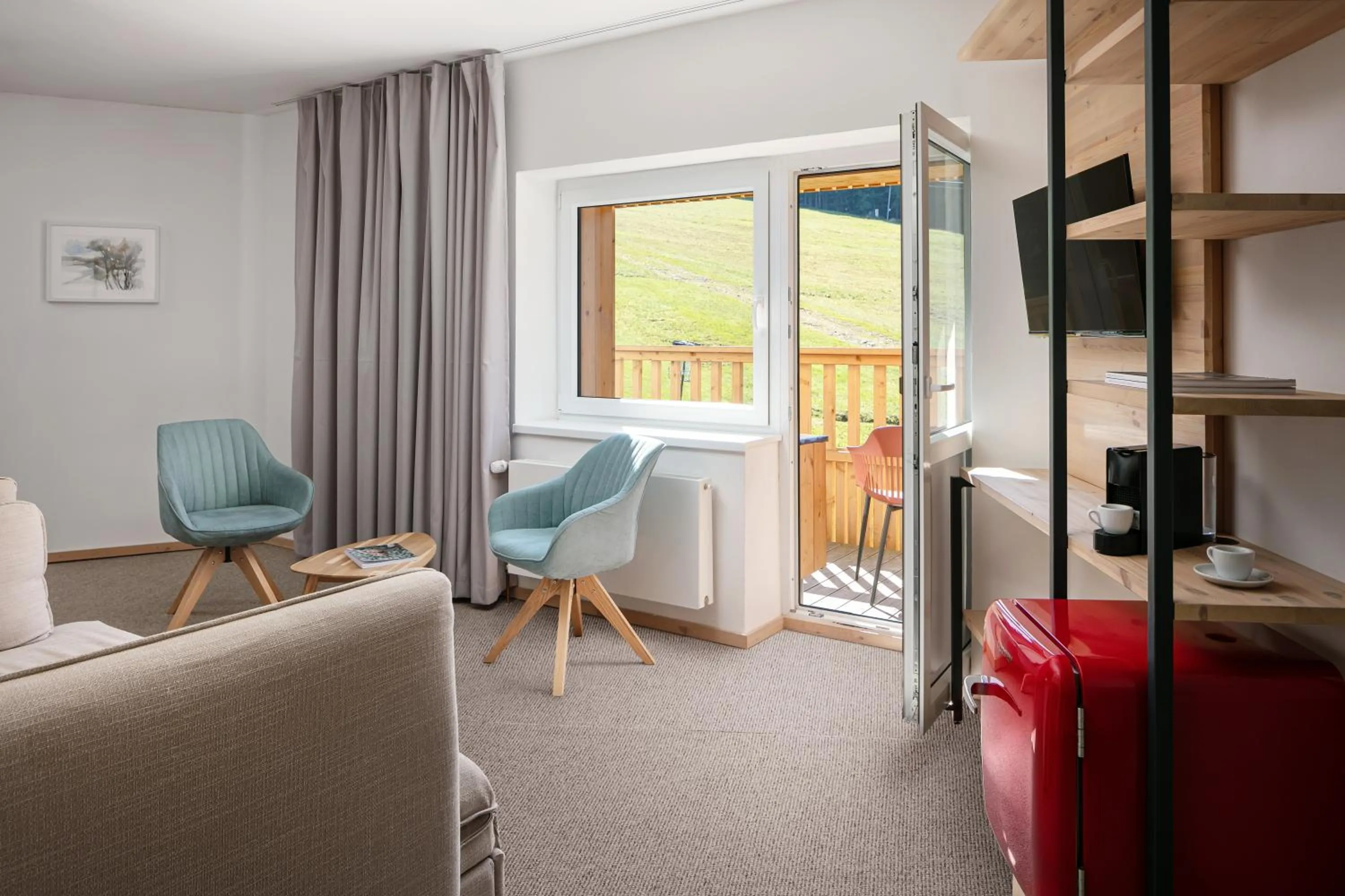 Balcony/Terrace in Ski & Spa hotel BELLEVUE