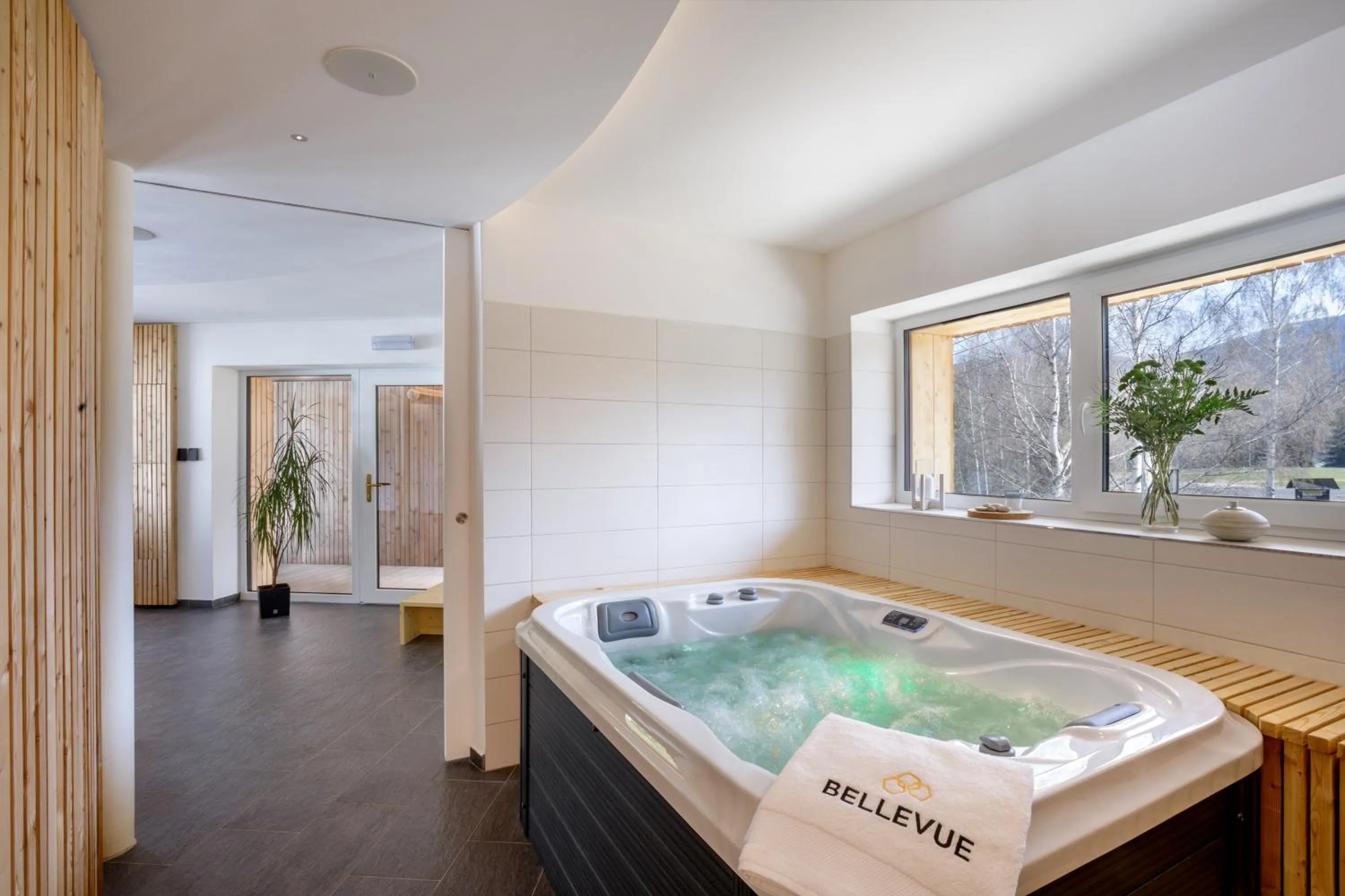 Spa and wellness centre/facilities in Ski & Spa hotel BELLEVUE