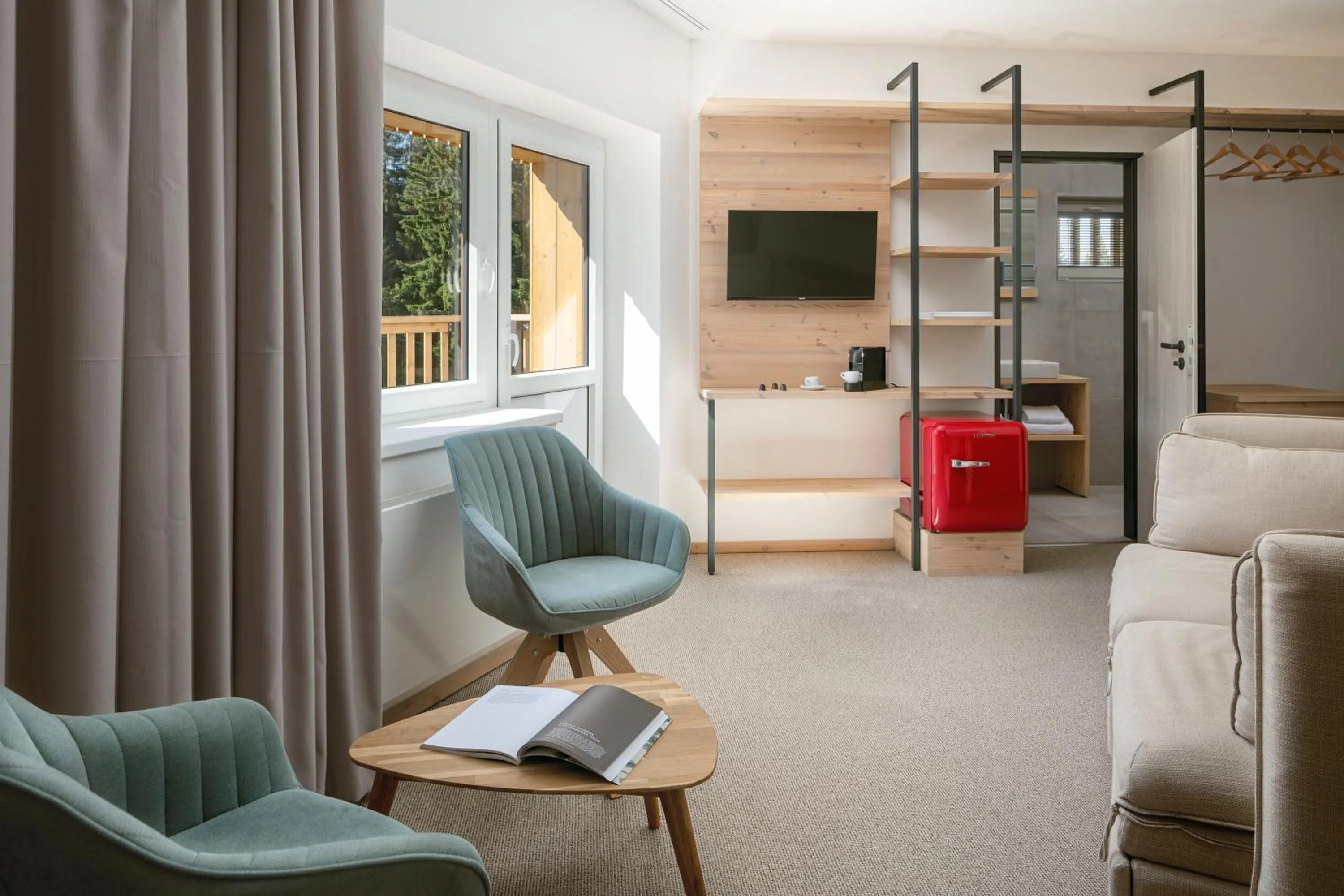 Seating area in Ski & Spa hotel BELLEVUE