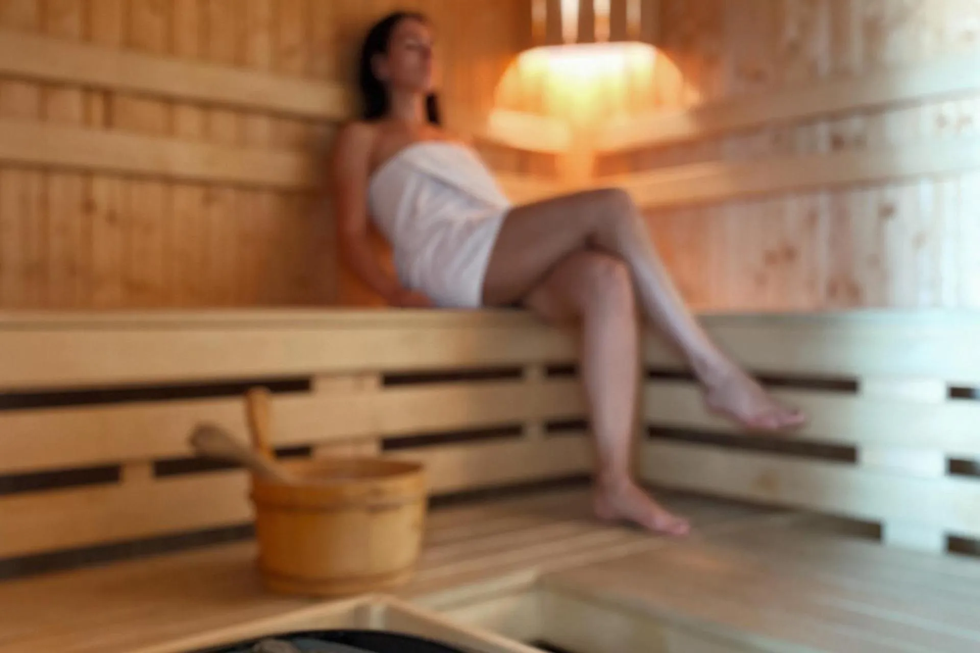 Sauna in Holimo Hotel
