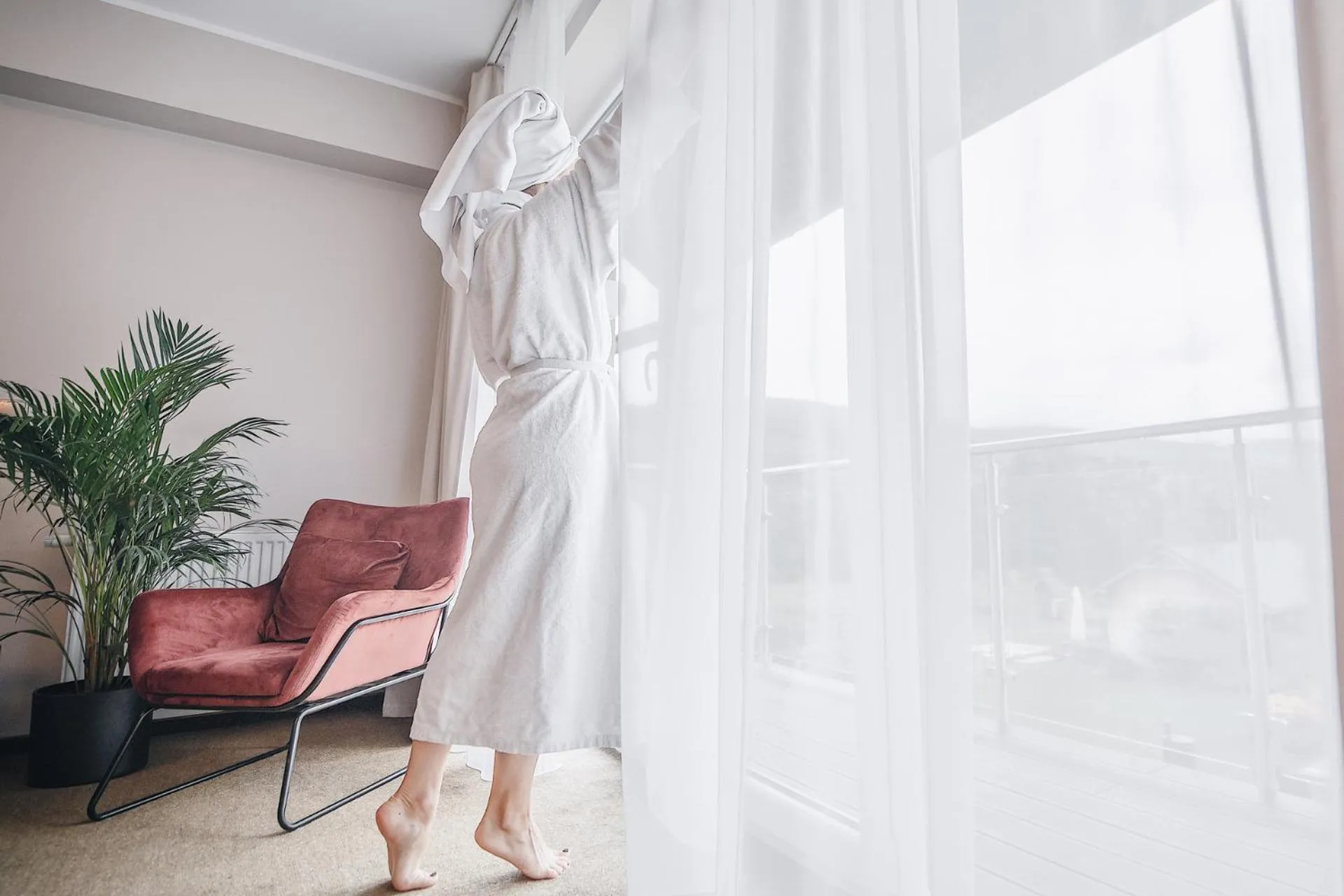 Balcony/Terrace in Holimo Hotel