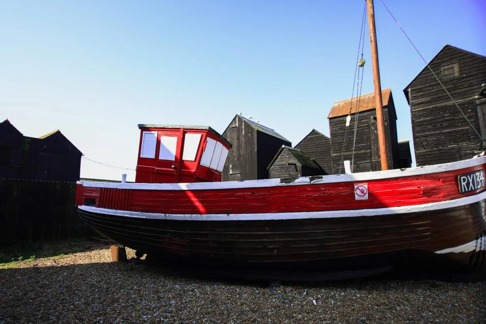 Beach in Fishermans Cottage - Hastings