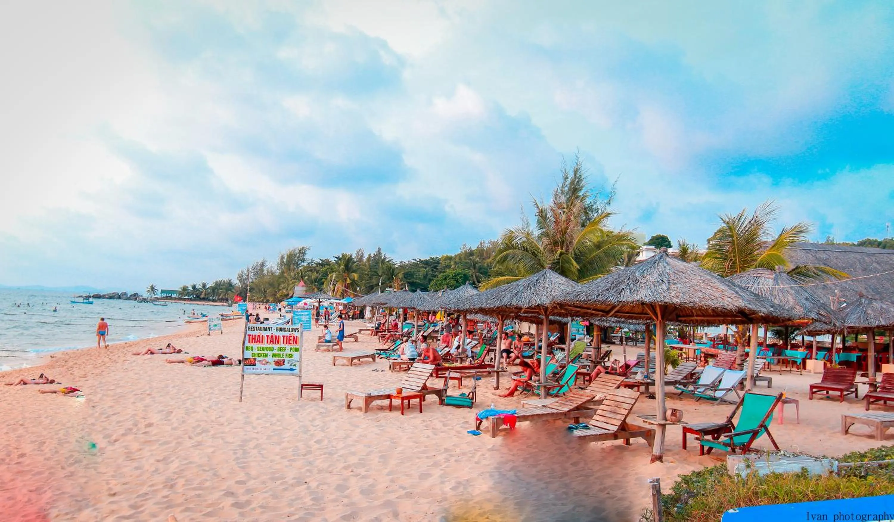 Beach in Thai Tan Tien Hotel