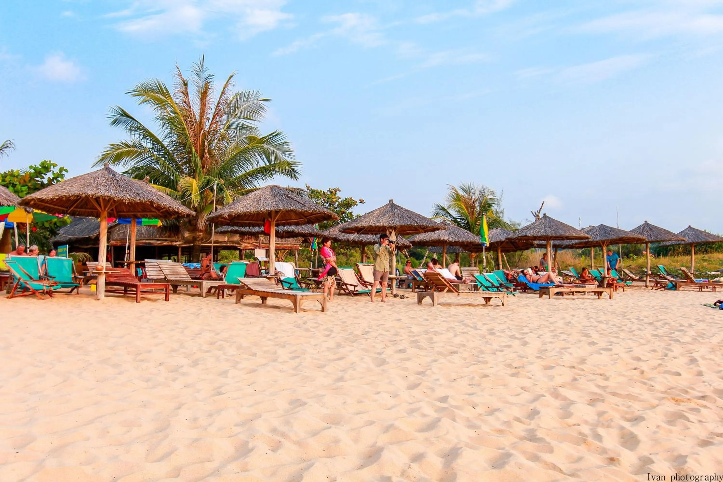 Beach in Thai Tan Tien Hotel